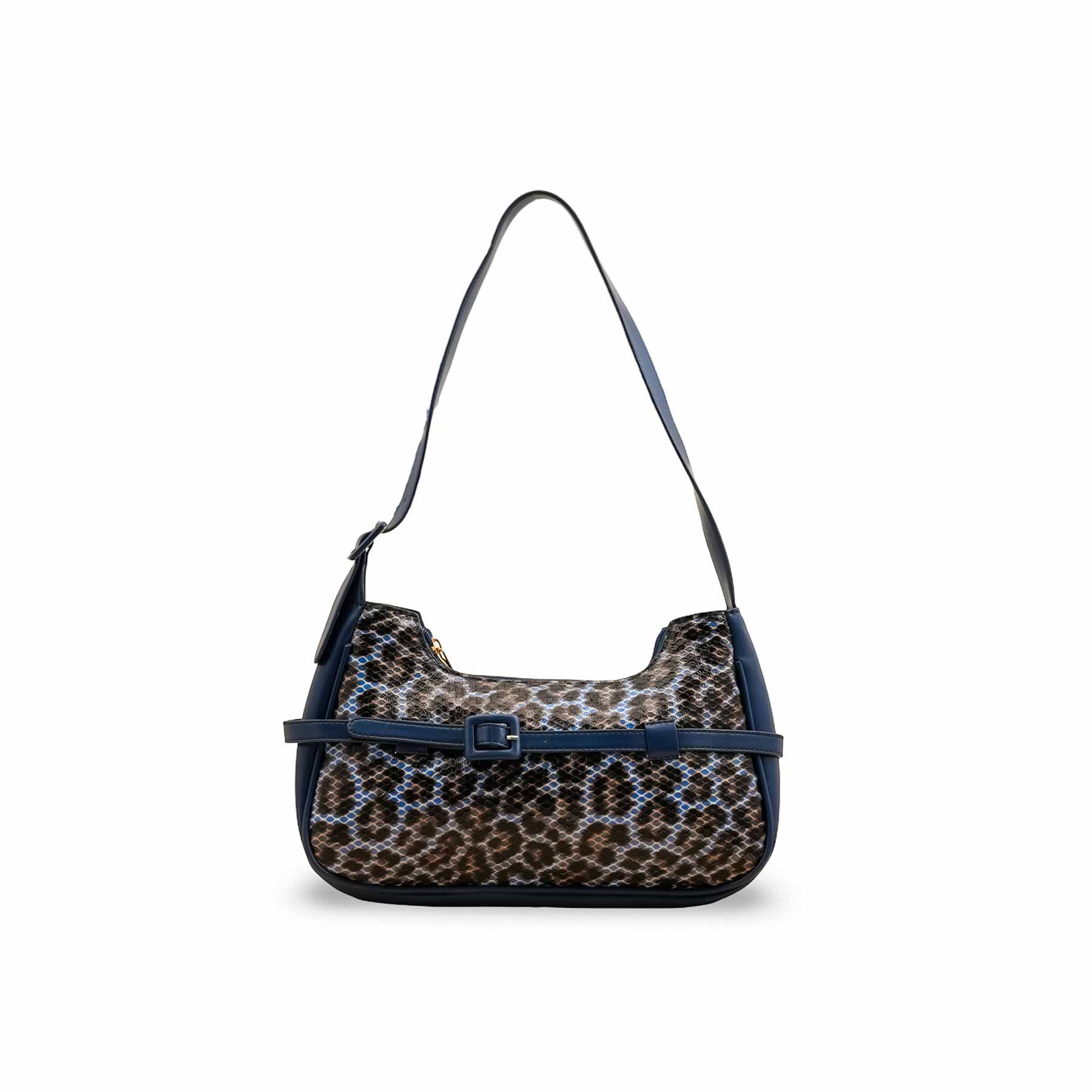 Navy Formal Shoulder Bag For Women P55861 - Image 2
