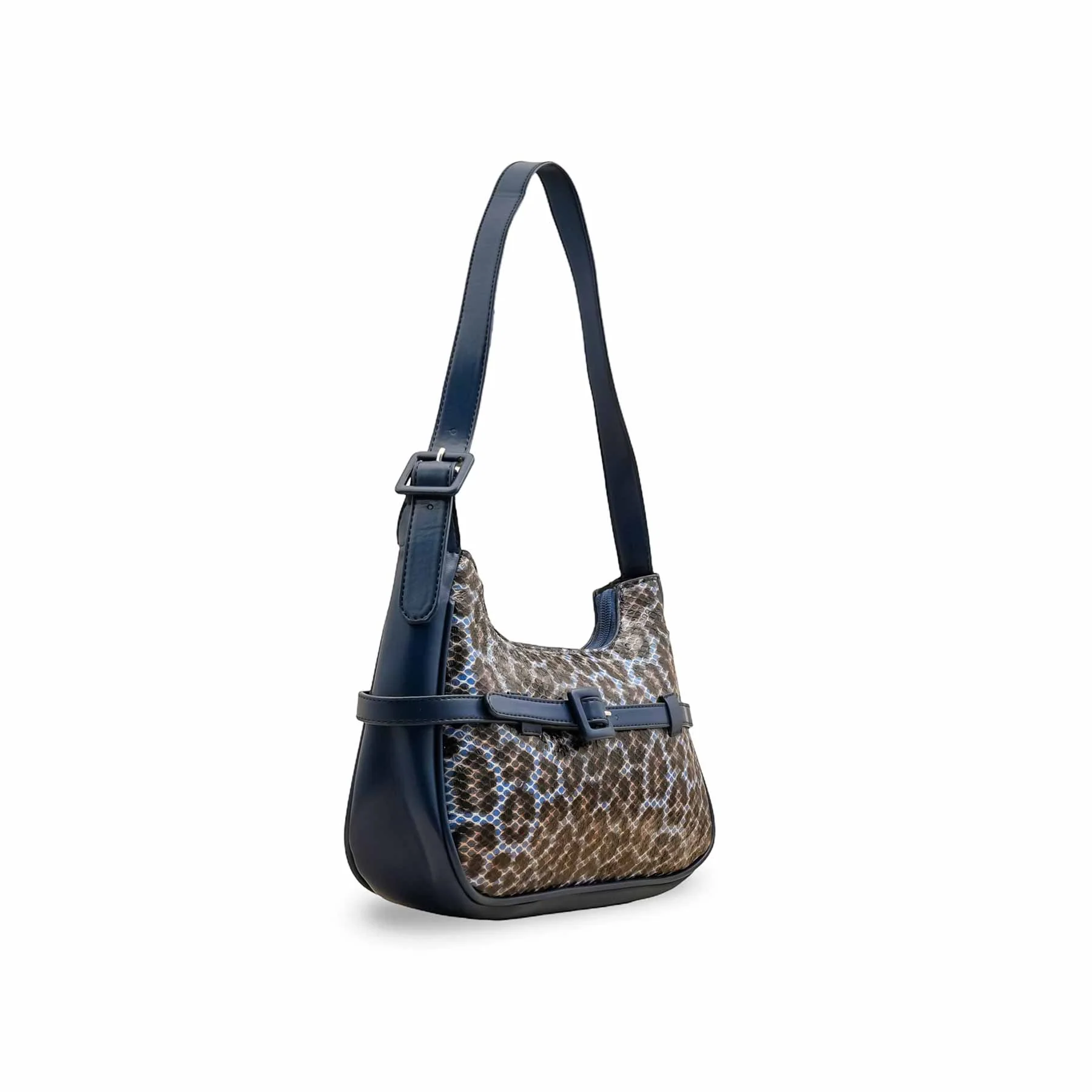 Navy Formal Shoulder Bag For Women P55861 - Image 3