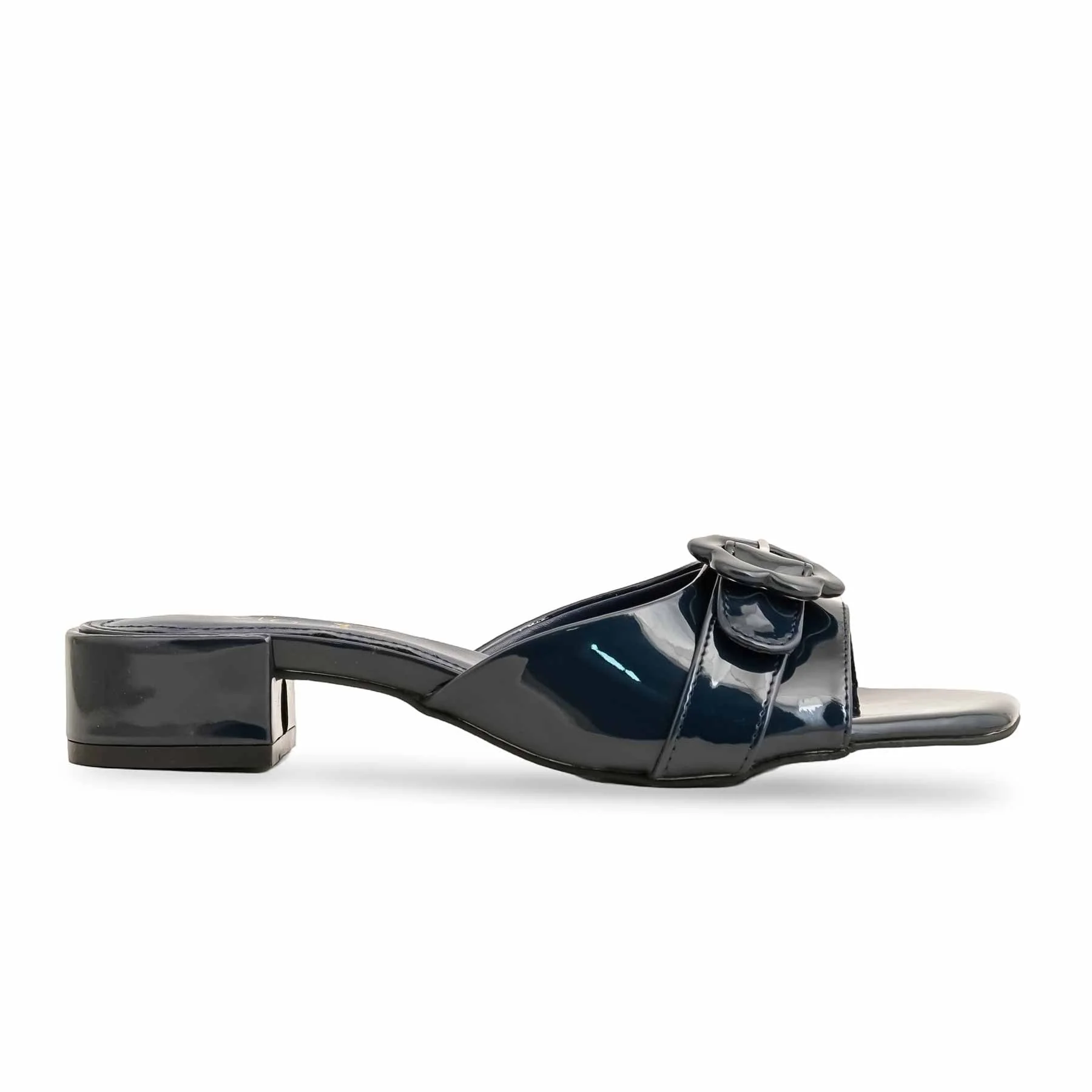 Navy Formal Slipper For Ladies FR8344 - Image 2