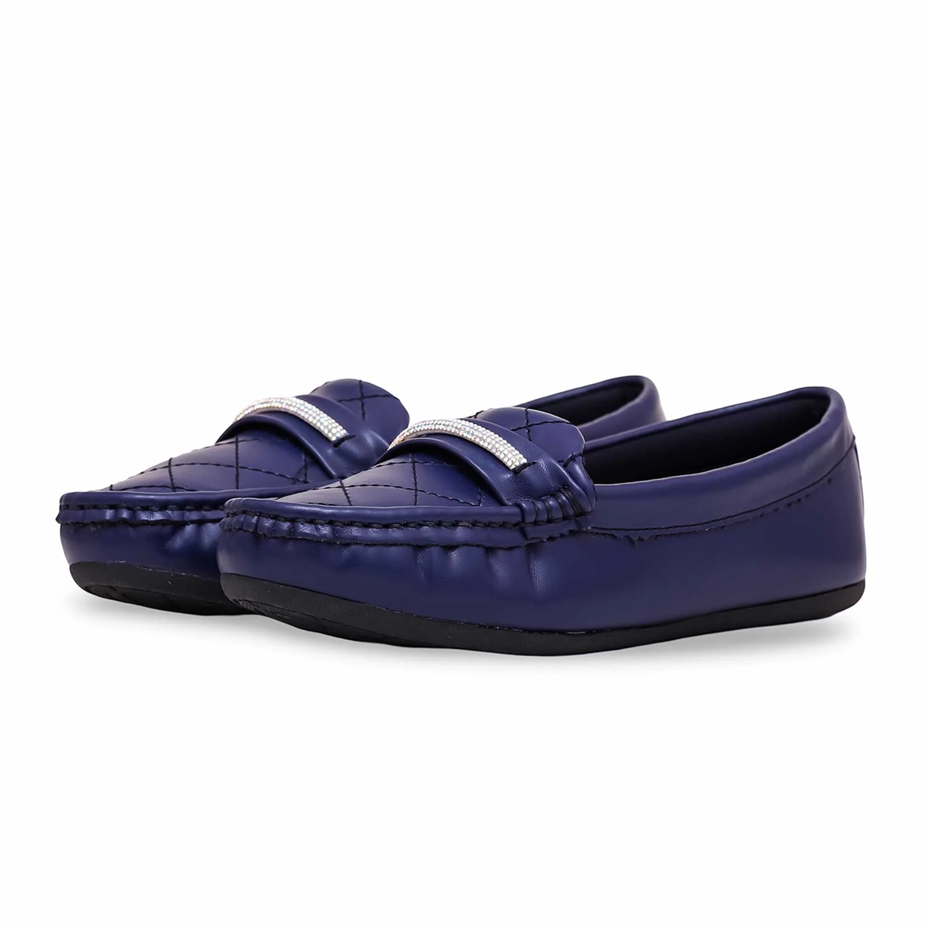 Navy Moccasin WN4378 - Image 2