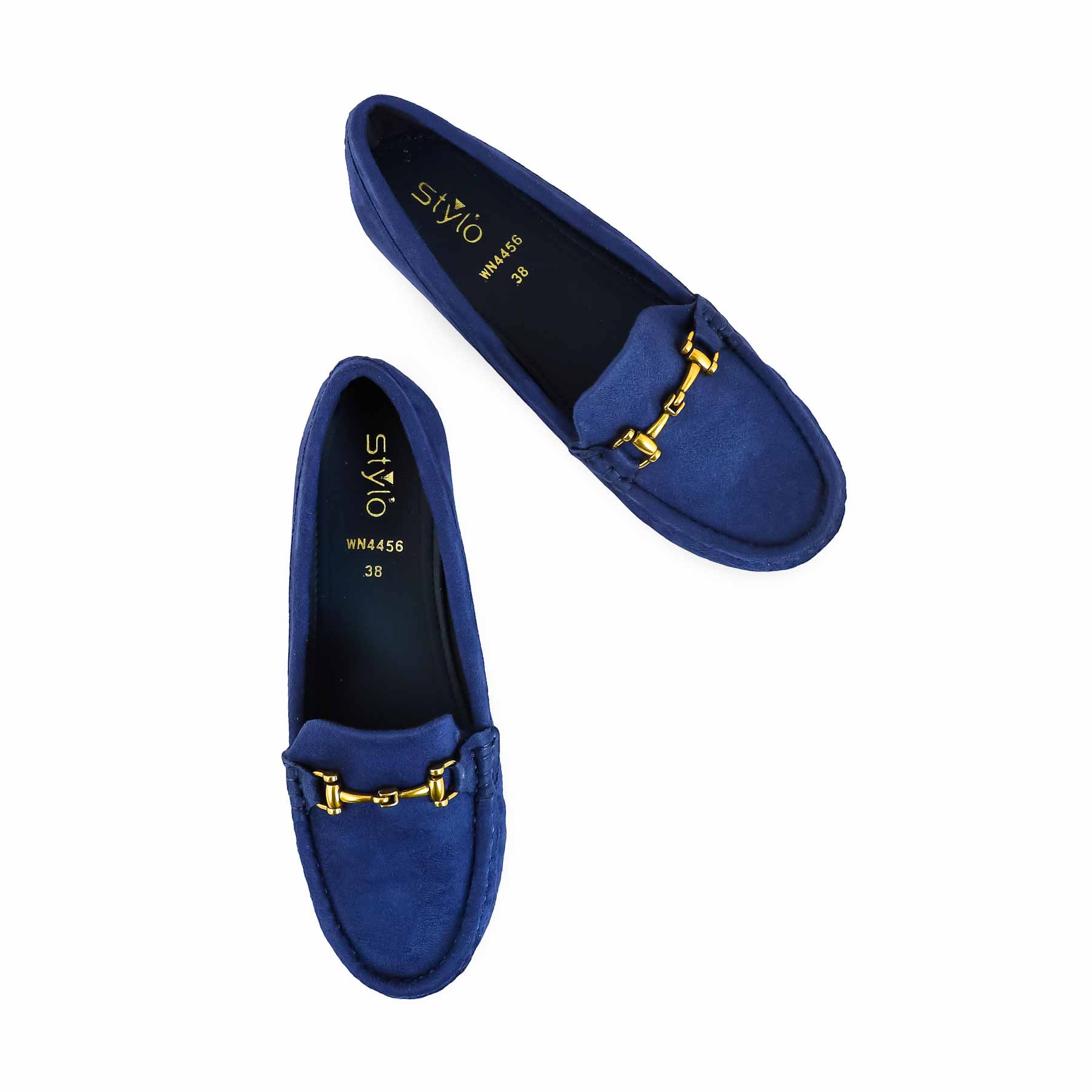 Navy Moccasin WN4456 - Image 4