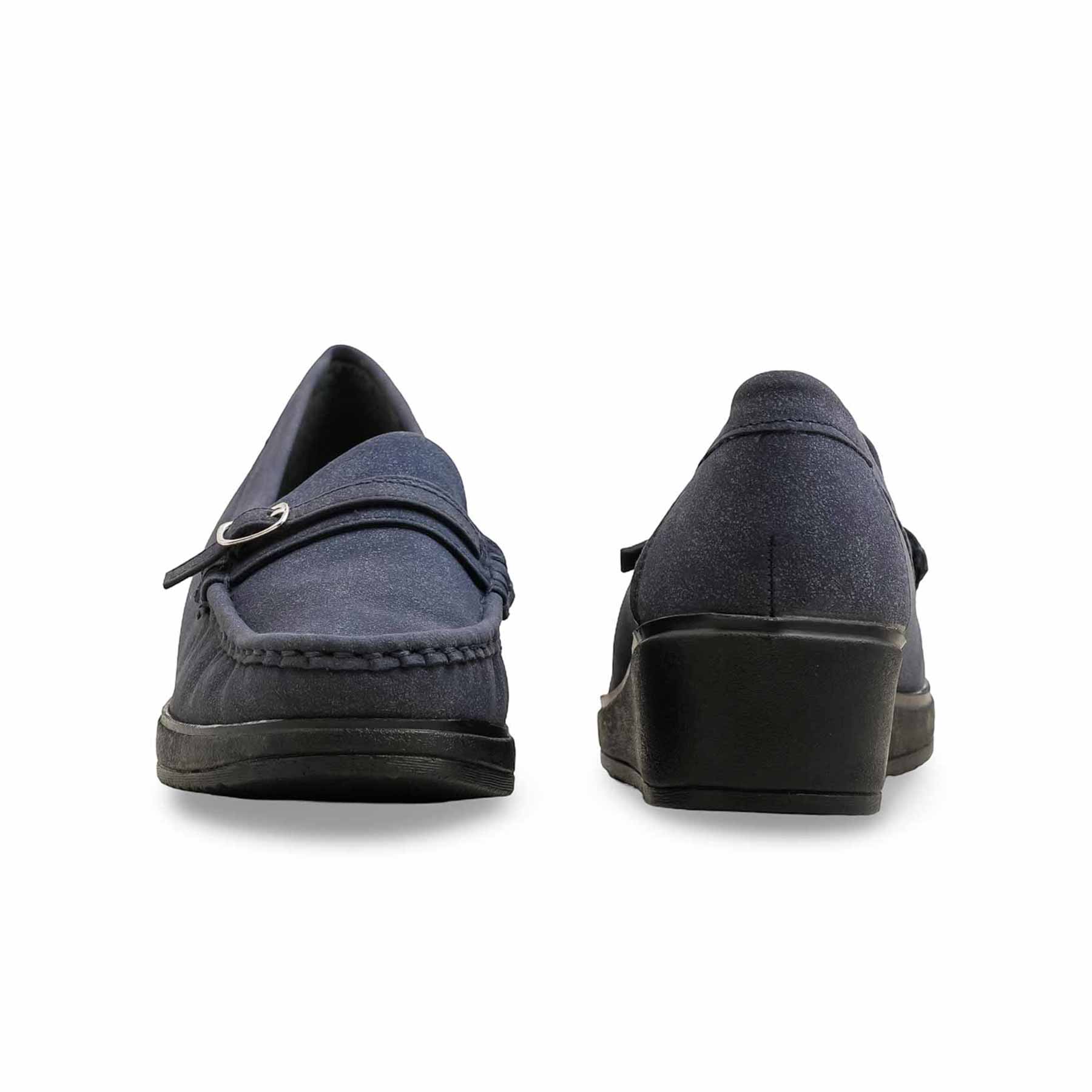 Navy Moccasin WN4478 - Image 4