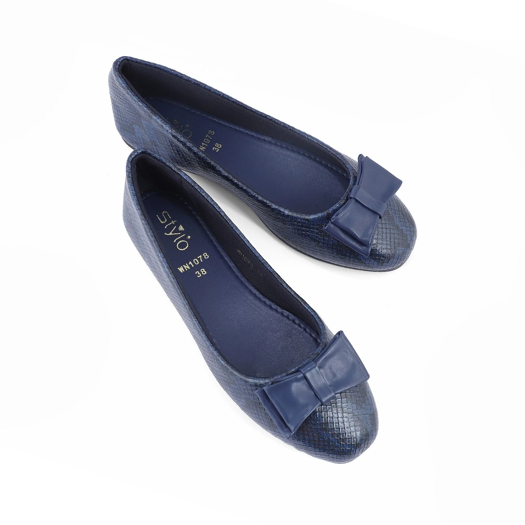Navy Pumps WN1078 - Image 4