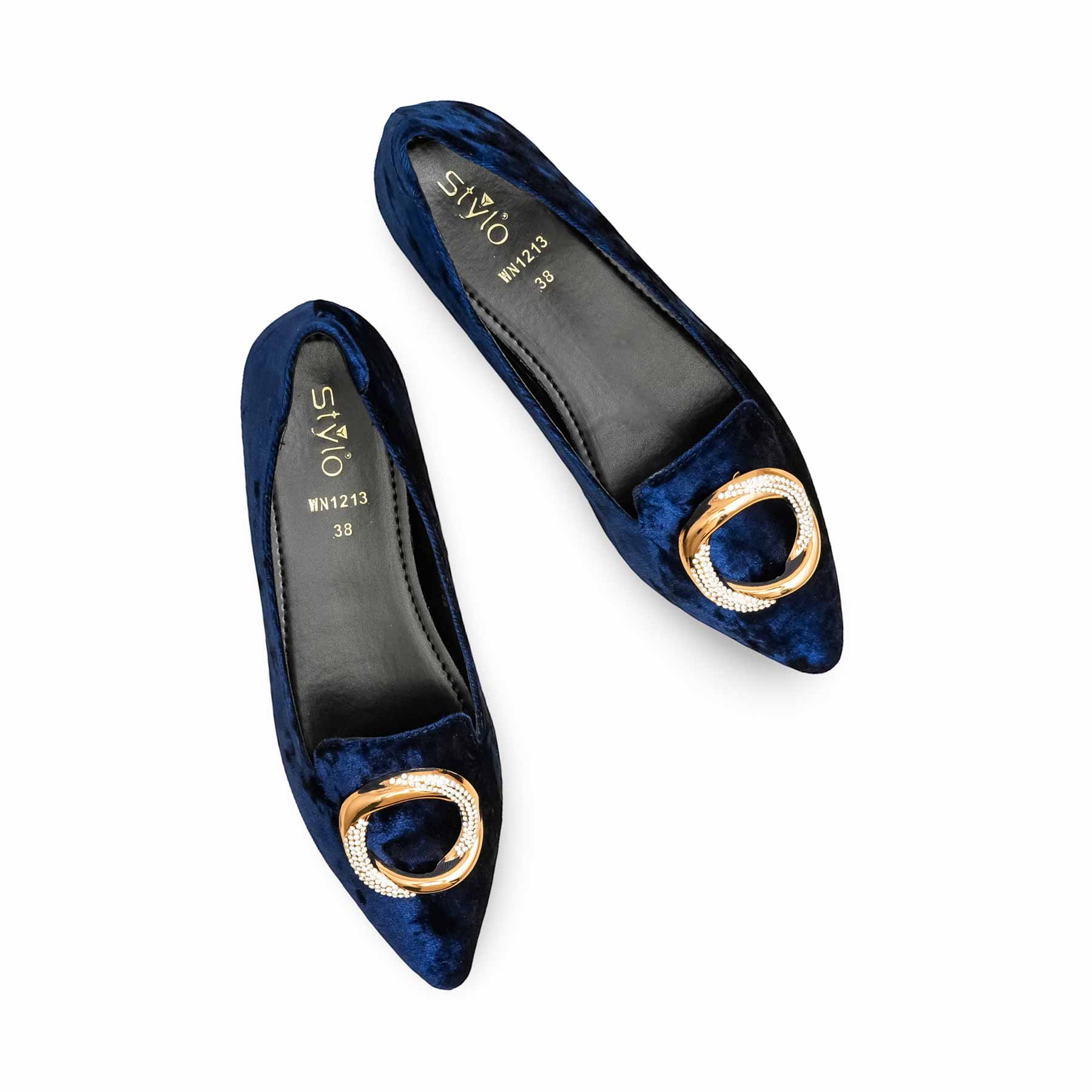 Navy Pumps WN1213 - Image 5