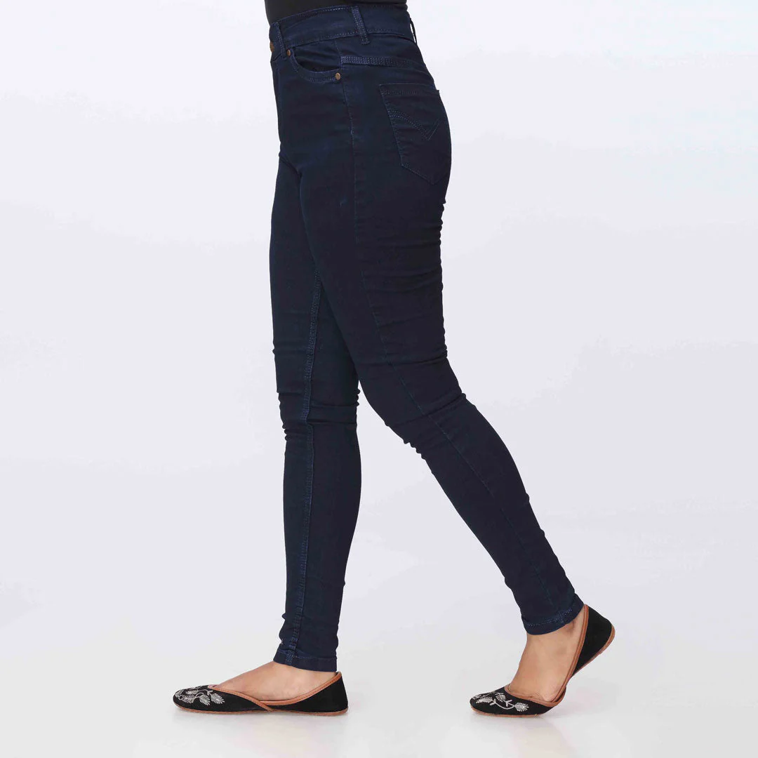 Navy Slim Fit Denim Pants PW3604 - Image 3