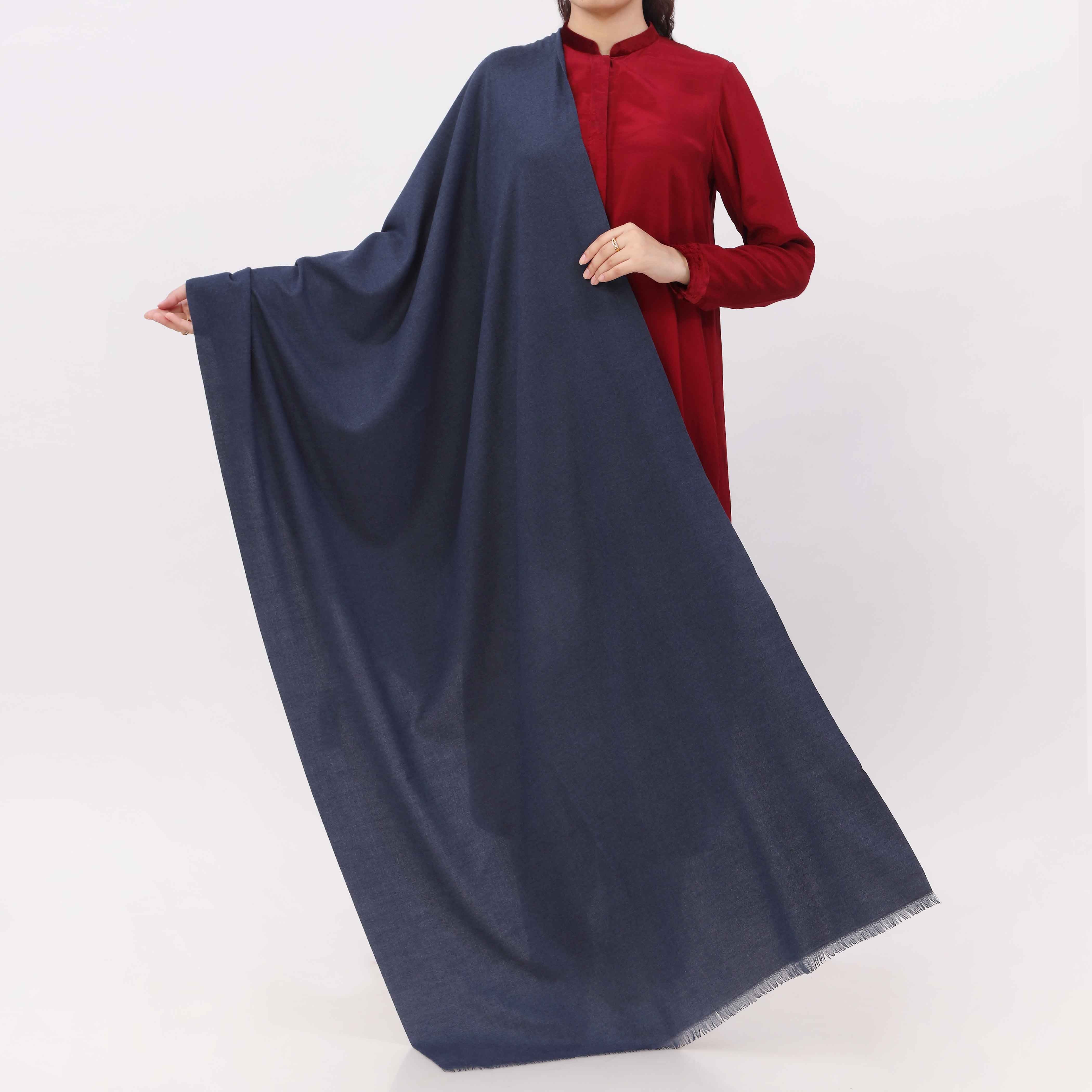 Navy Soft Feel Stole PW5802 - Image 2