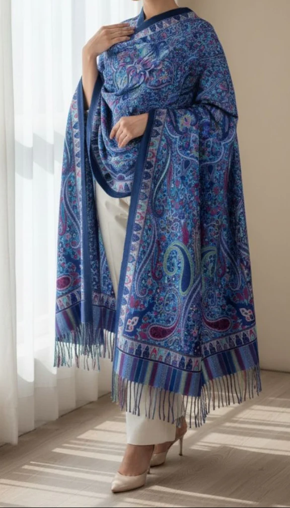 Navy Winter Stole PN5229 - Image 2
