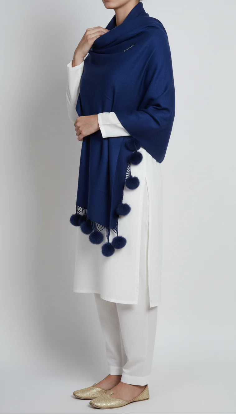 Navy Winter Stole PN5051 - Image 2