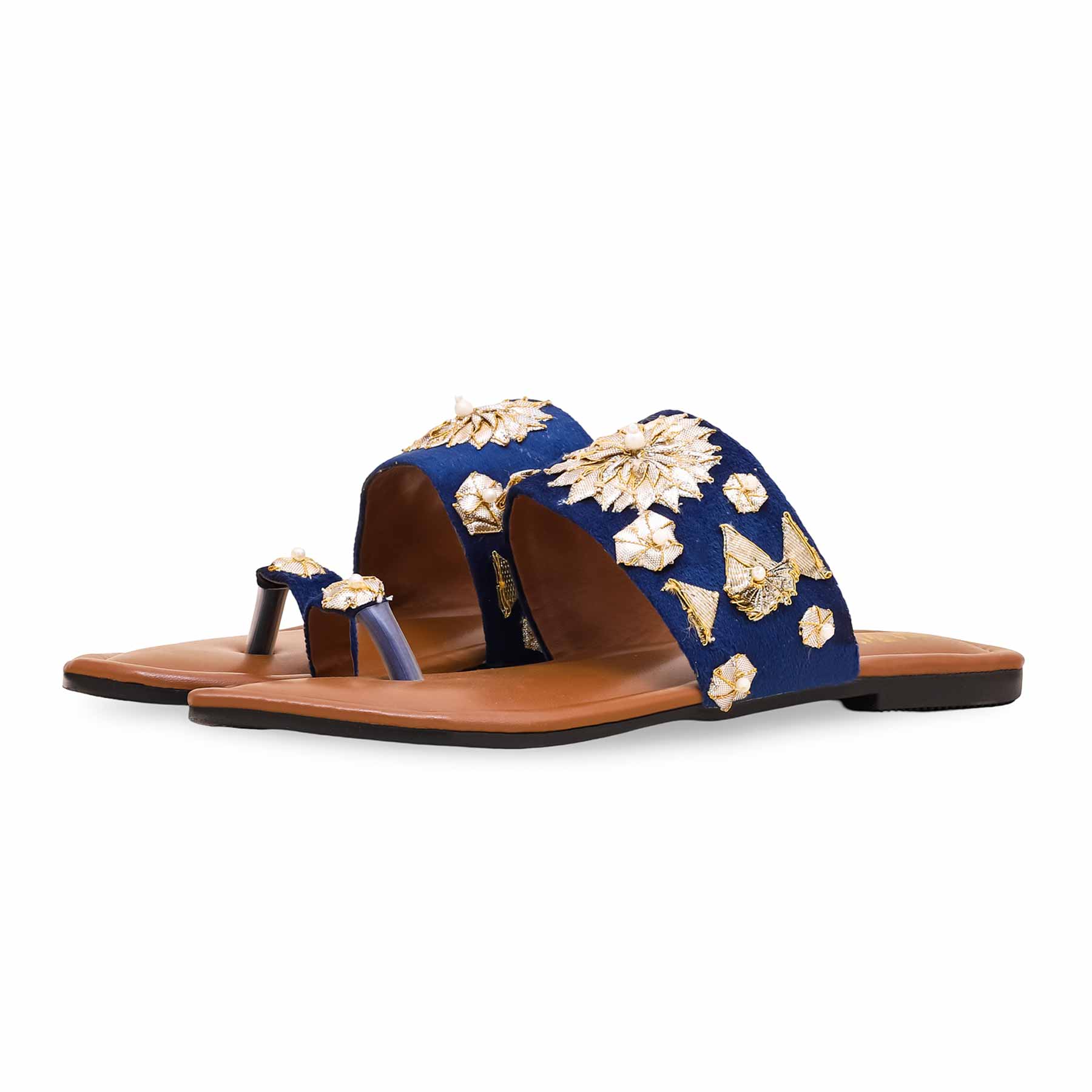 Navy Women Casual Chappal CL1518 - Image 4