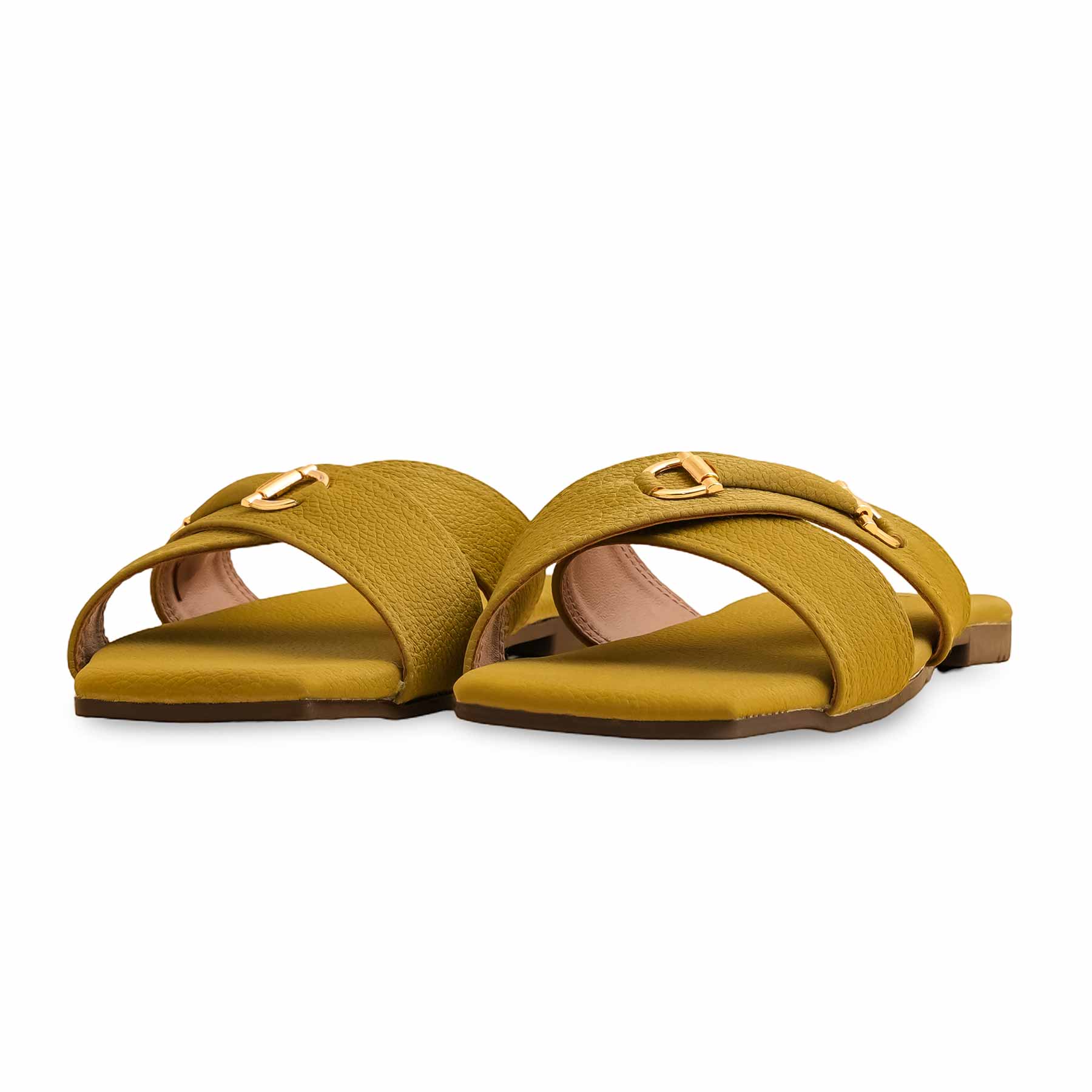 Olive Casual Slipper CL2066 - Image 3