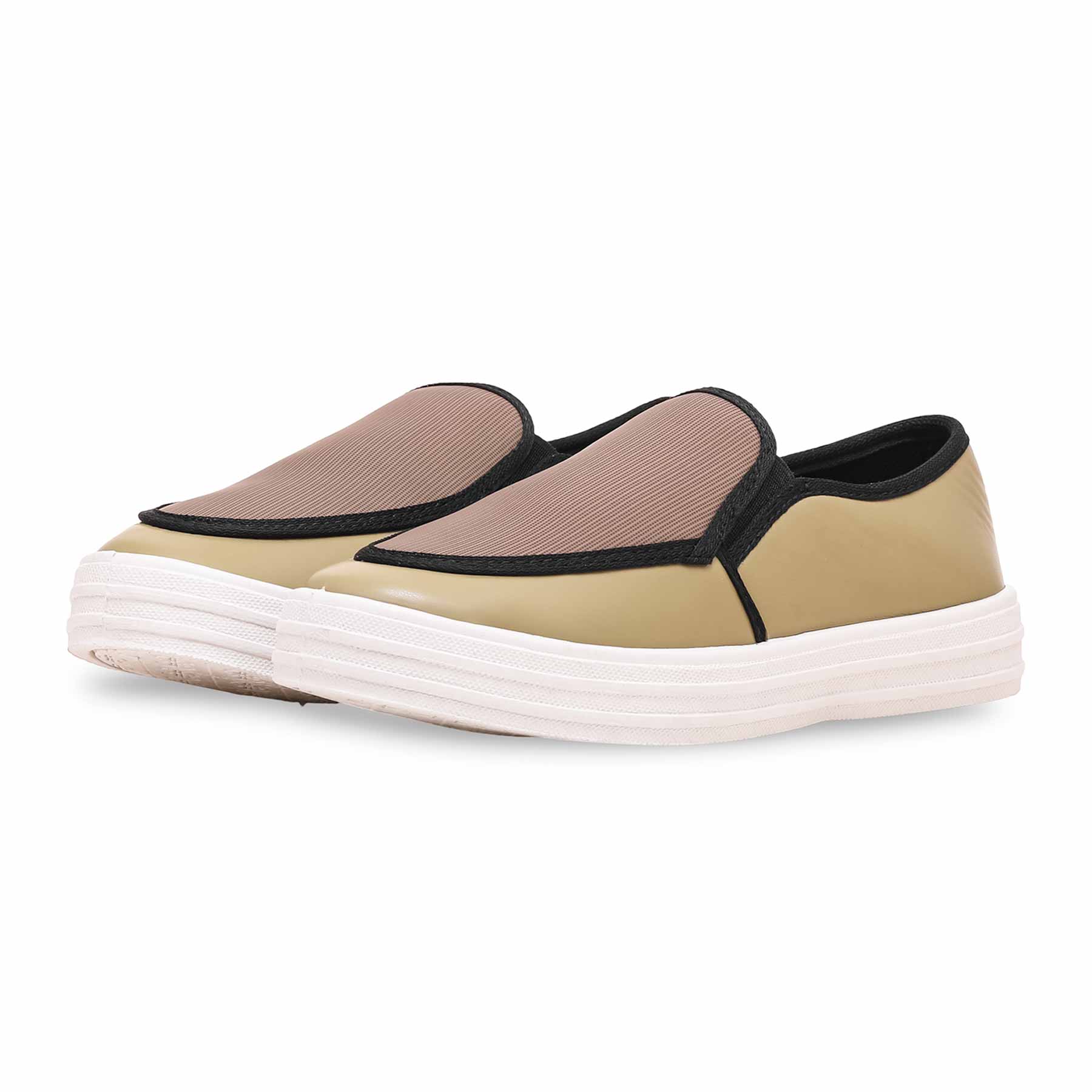 Olive Casual Sneakers WN6157 - Image 2