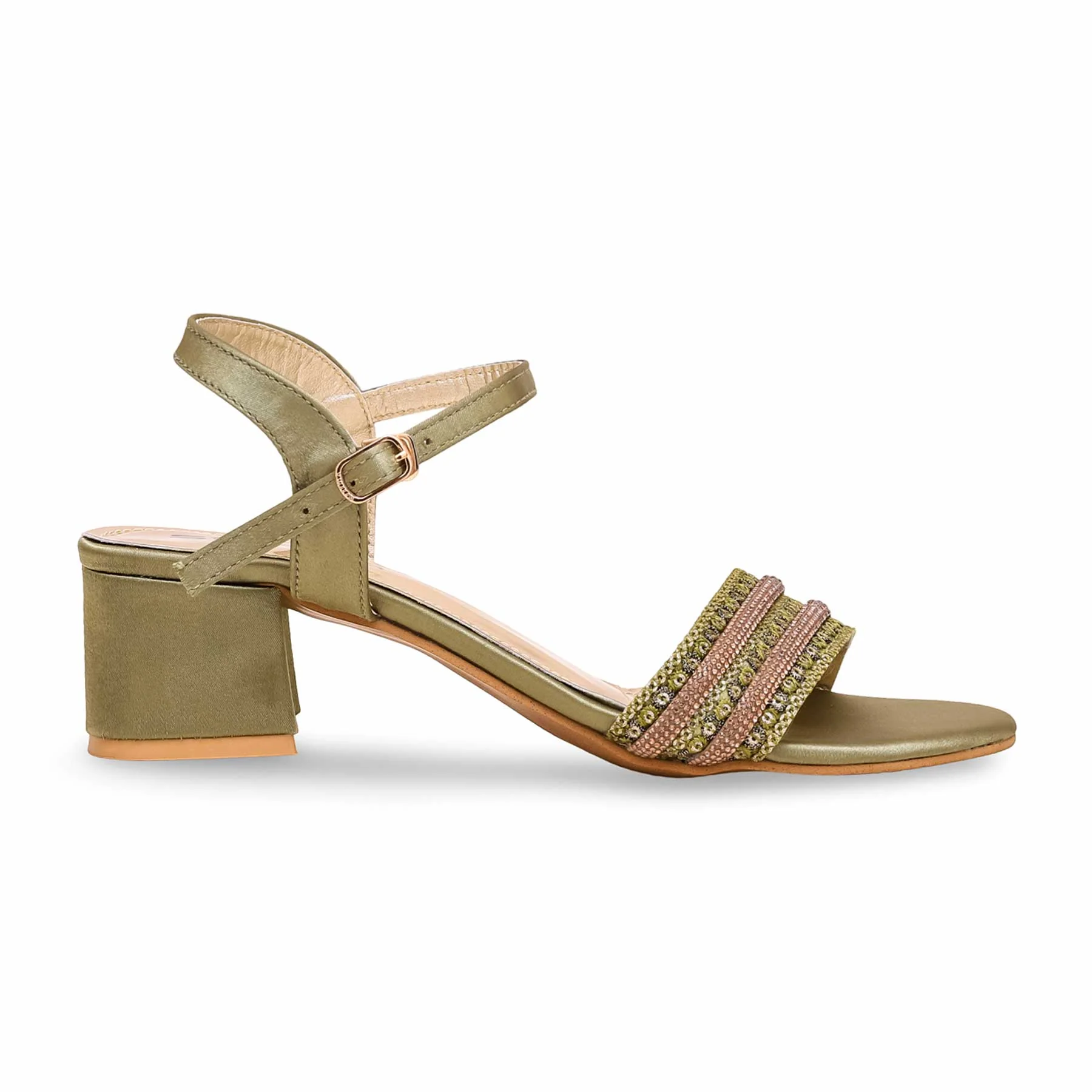 Olive Fancy Sandal FN6013 - Image 2