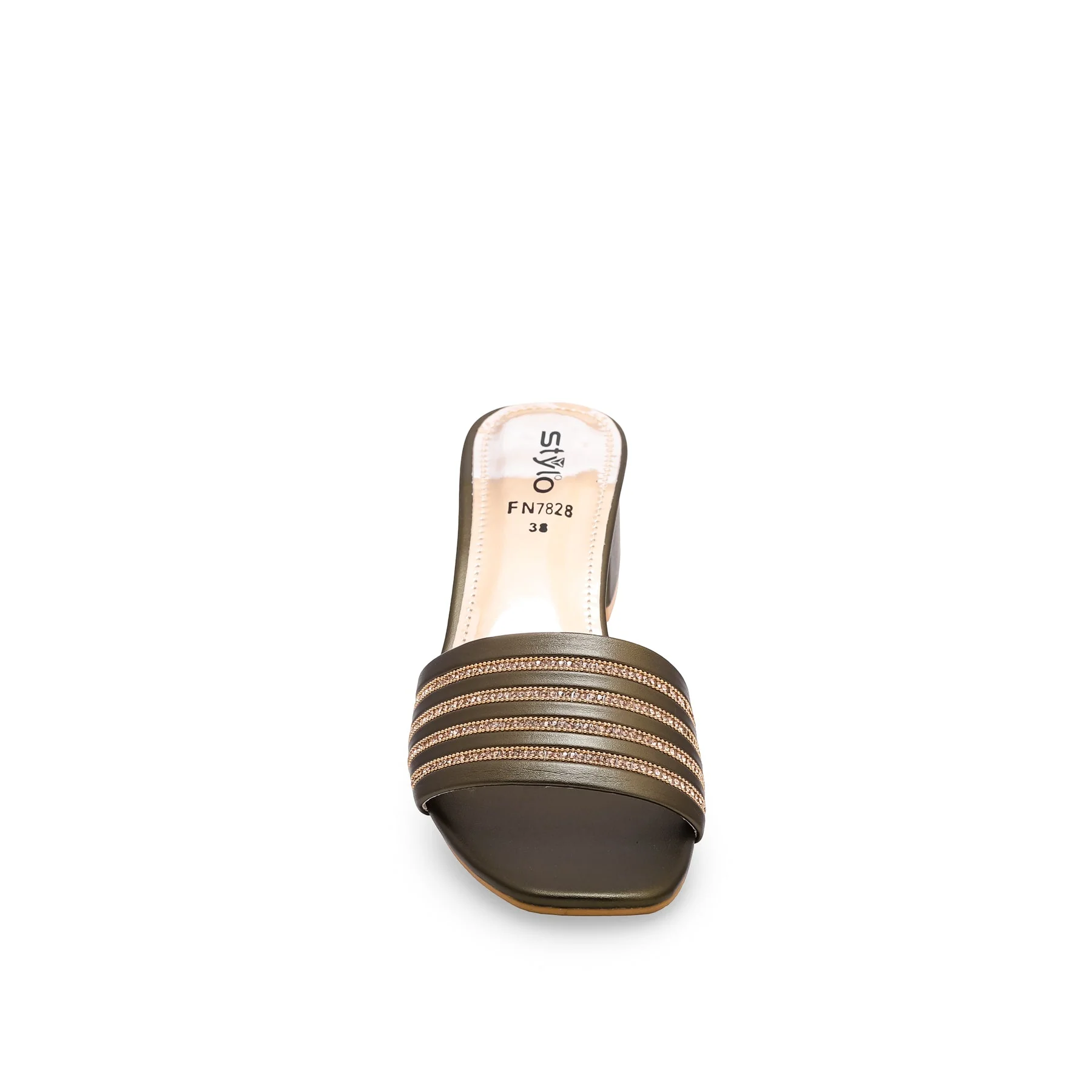 Olive Fancy Slipper FN7828 - Image 3