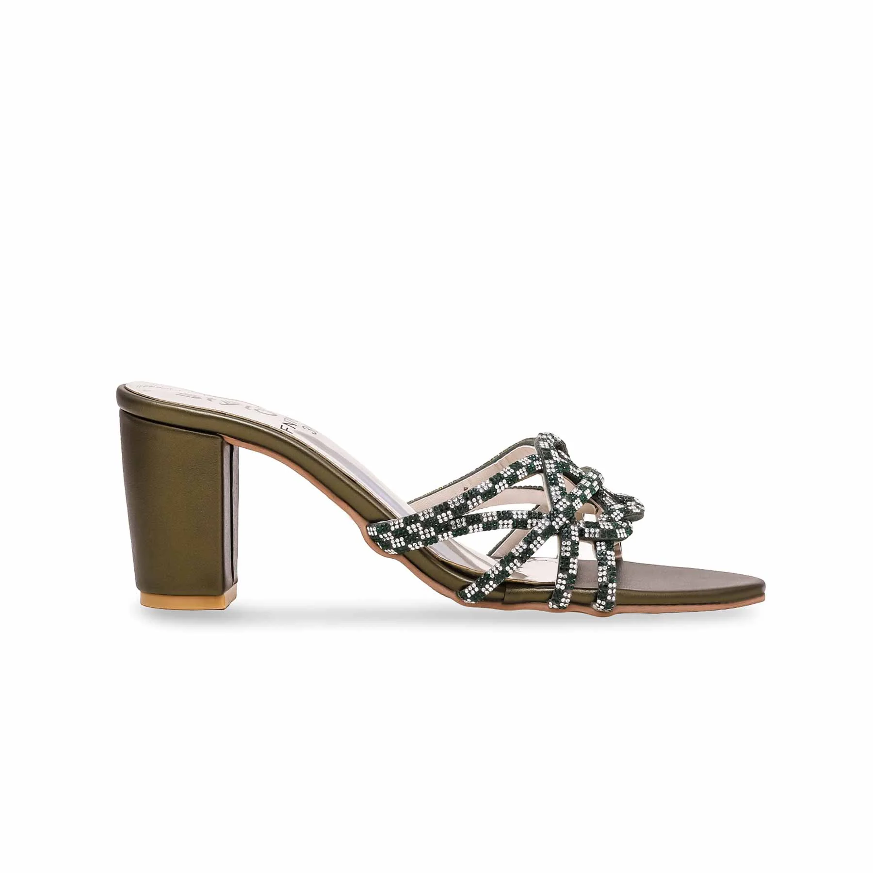 Olive Fancy Slipper FN7835 - Image 2