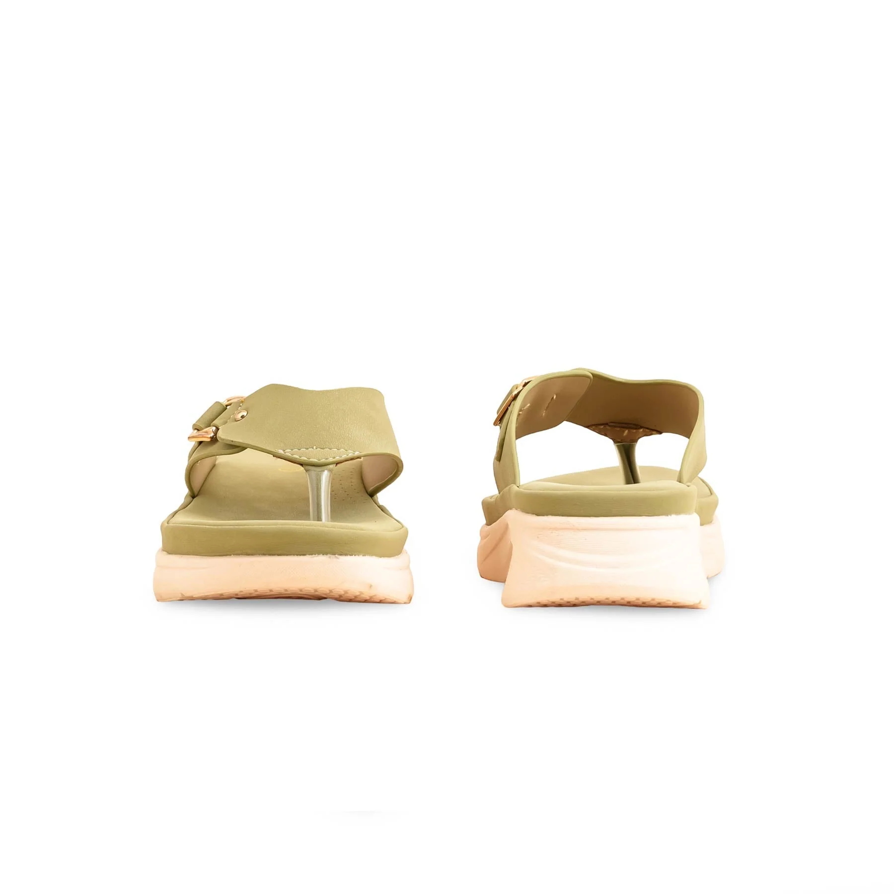 Olive Formal Chappal PU0512 - Image 4