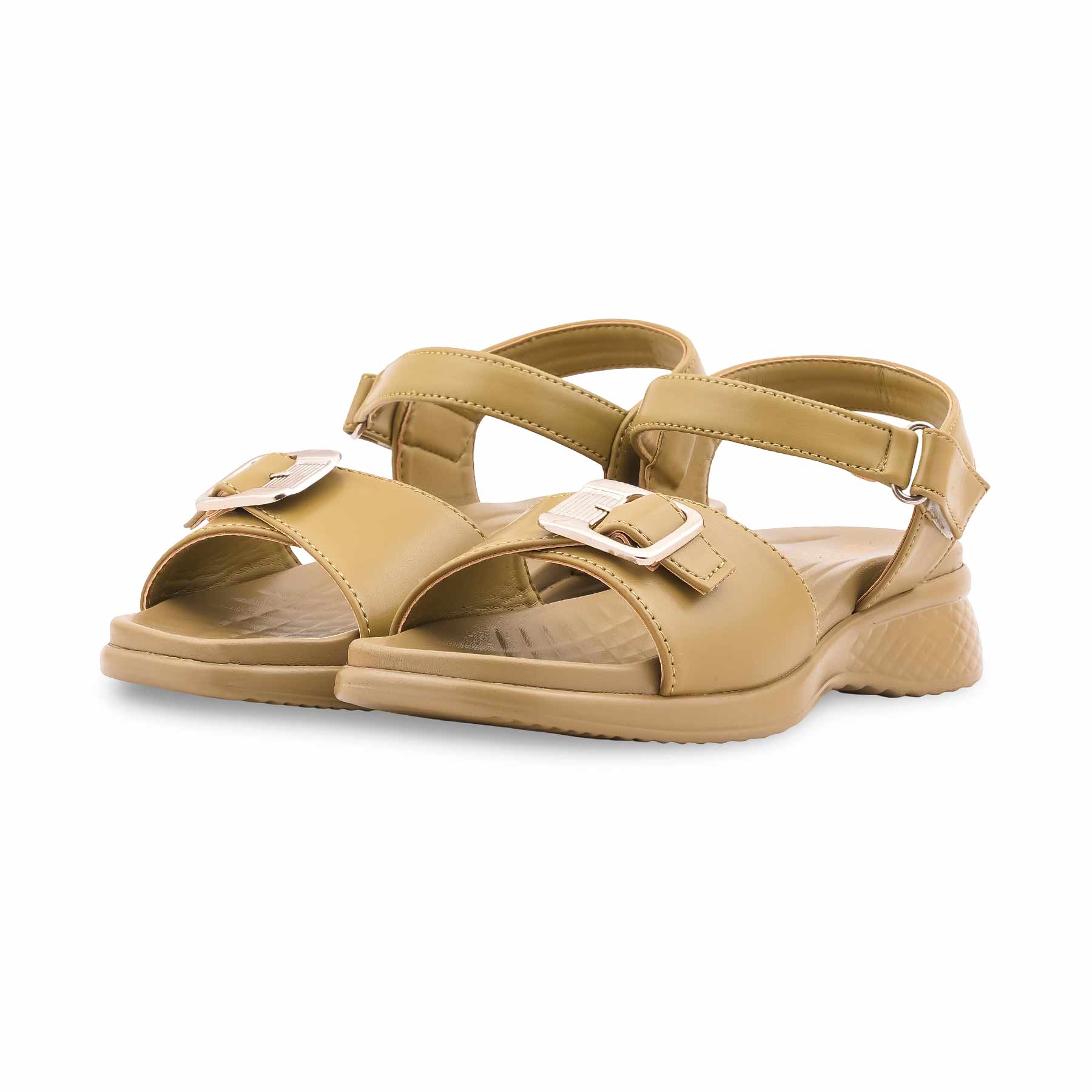 Olive Formal Sandal For Ladies PU0675 - Image 3