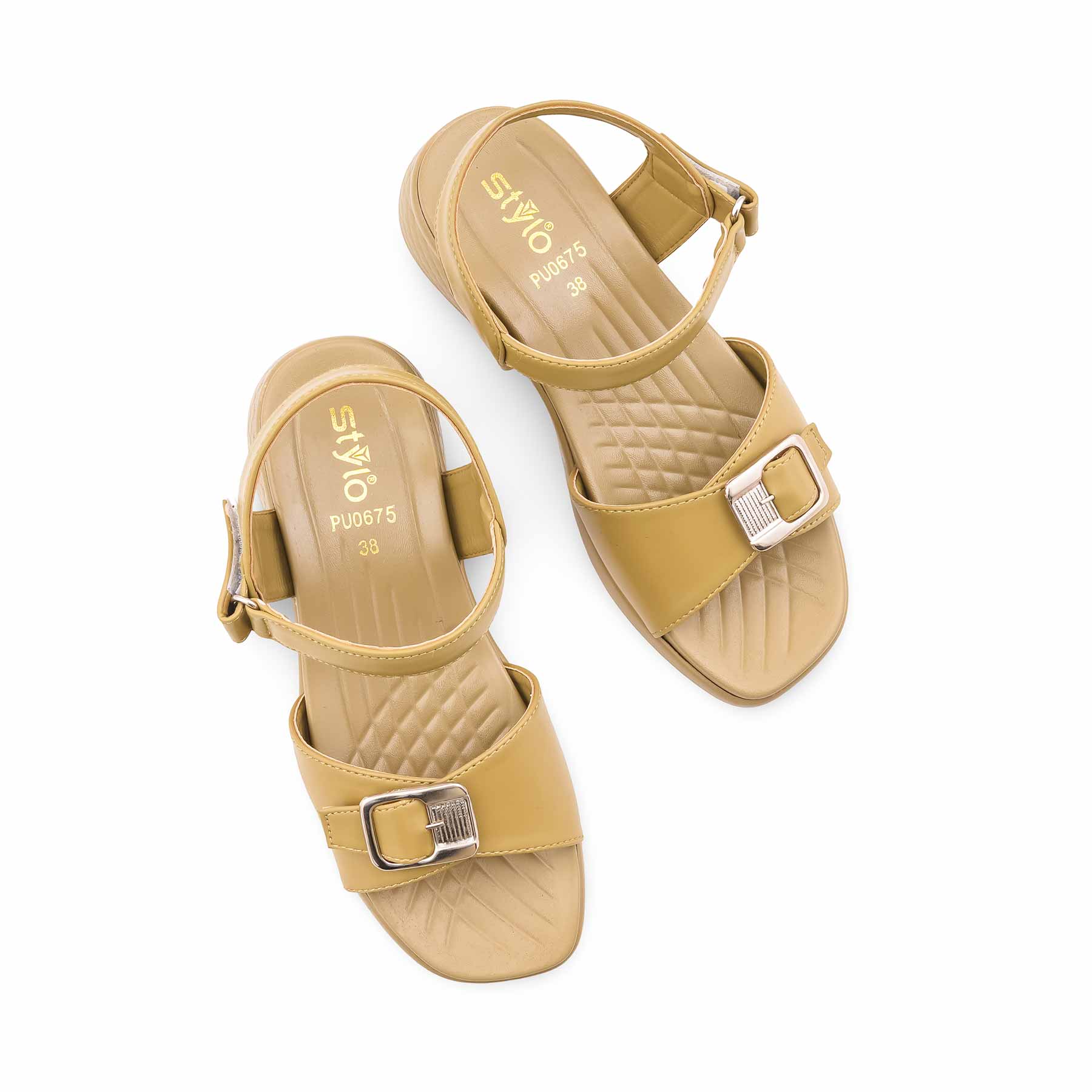 Olive Formal Sandal For Ladies PU0675 - Image 5