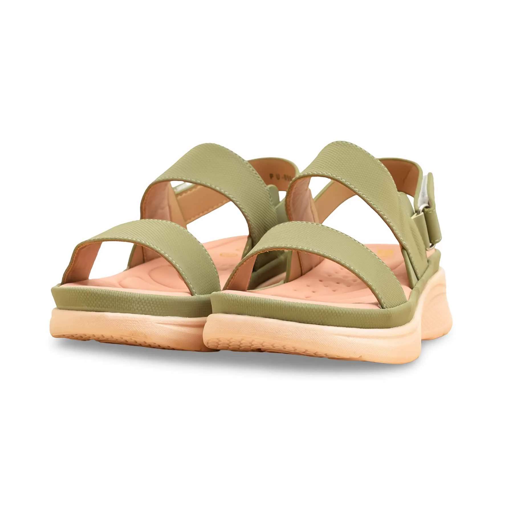 Olive Formal Sandal For Women PU0593 - Image 3
