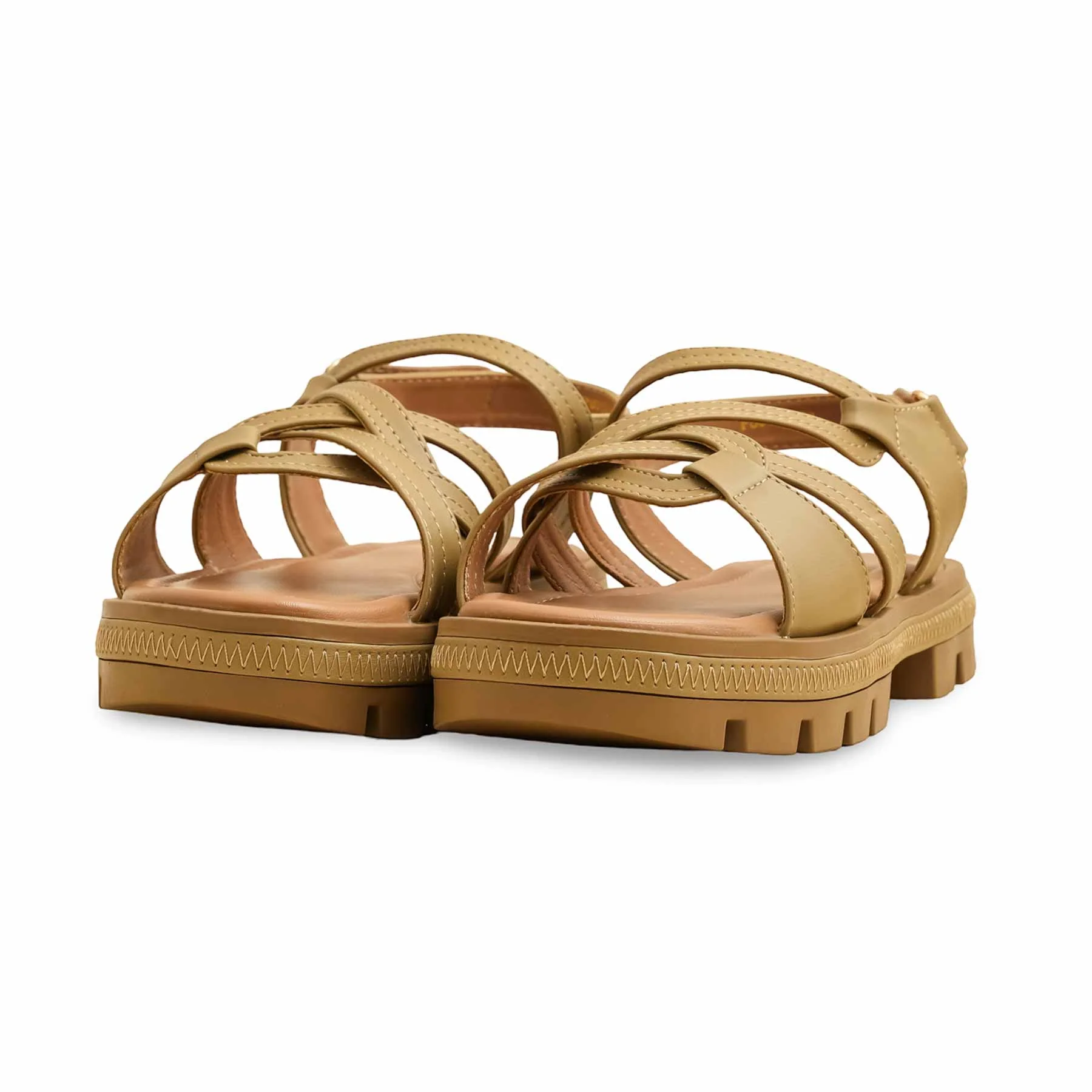Olive Formal Sandal PU0605 - Image 3