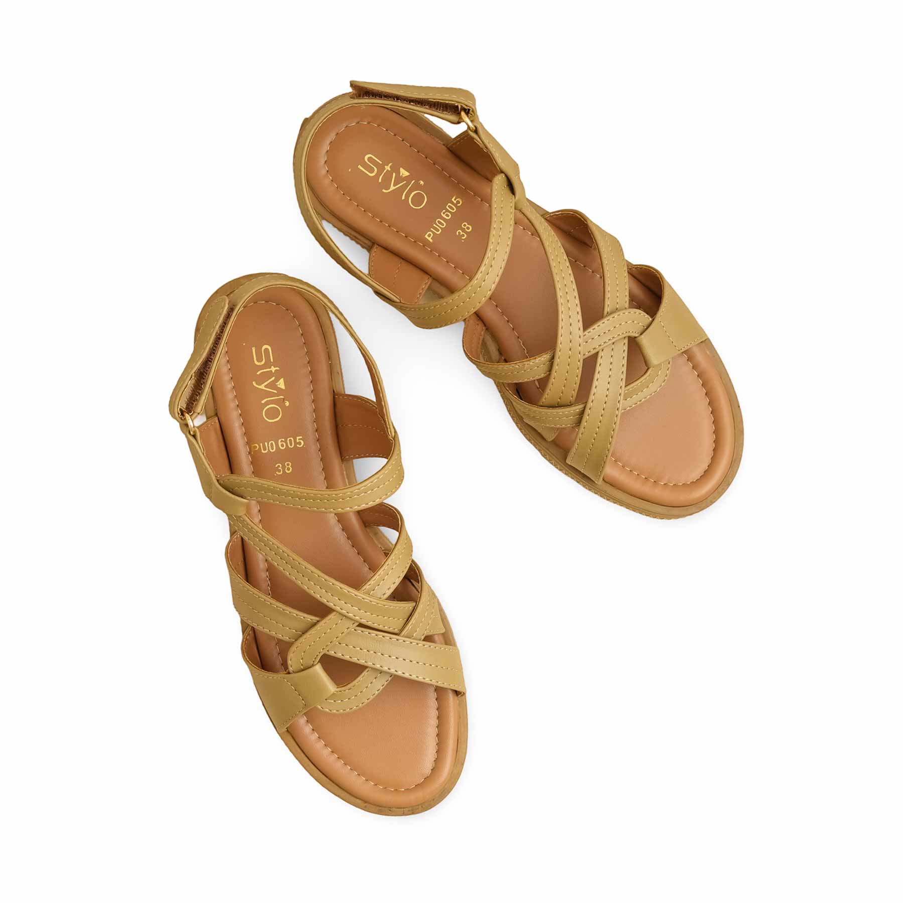 Olive Formal Sandal PU0605 - Image 5