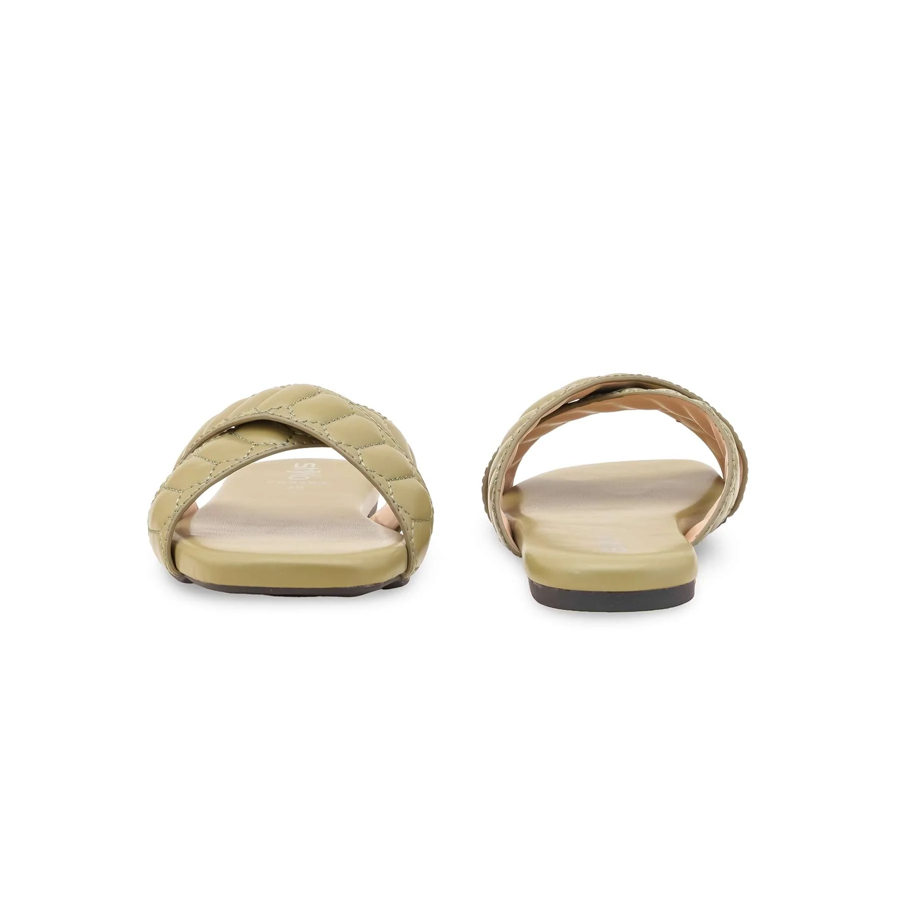 Olive Formal Slipper For Women FR8460 - Image 4