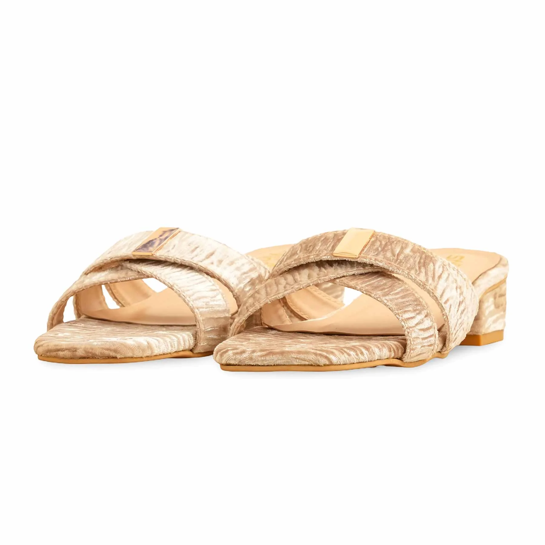 Olive Formal Slipper FR8392 - Image 3