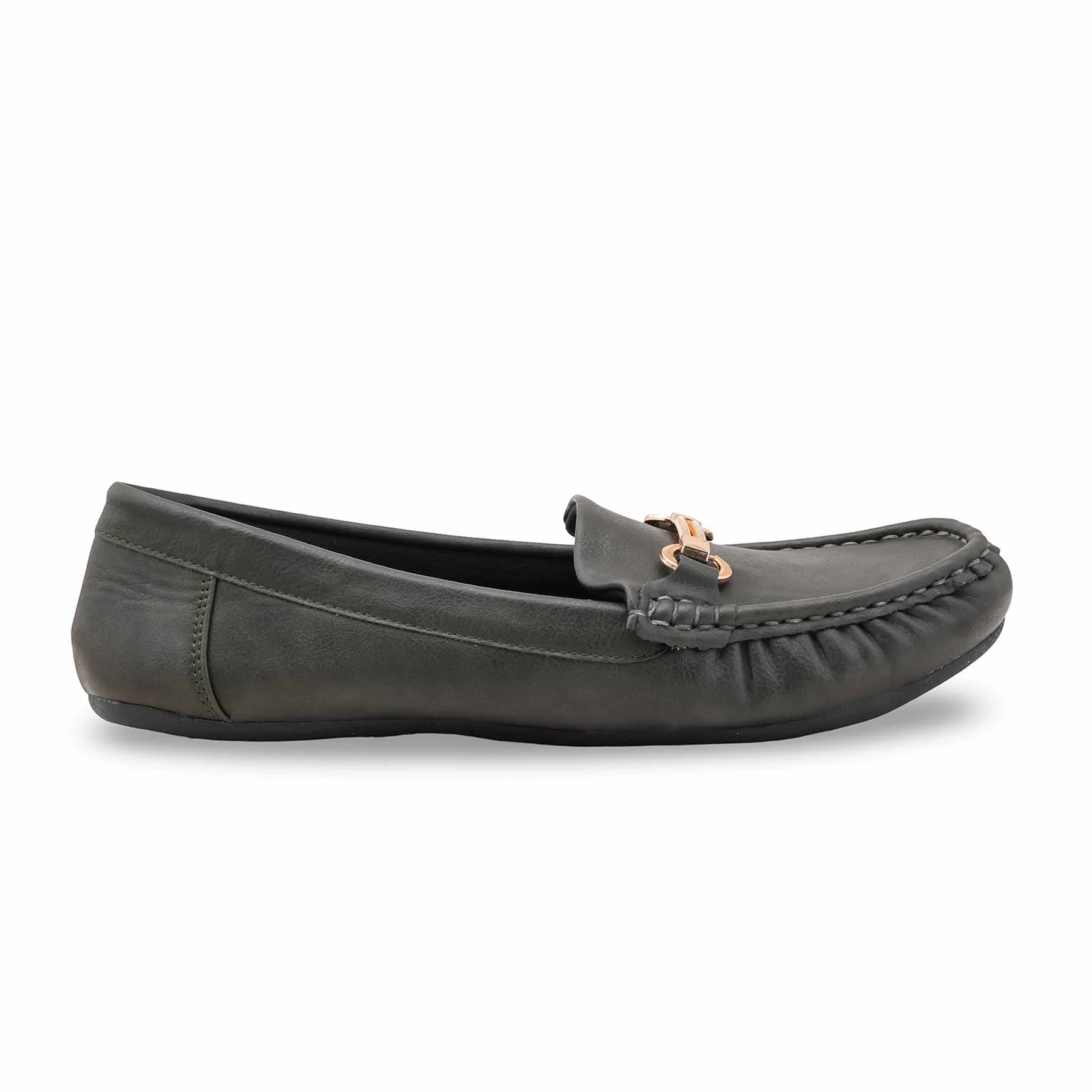 Olive Moccasin For Women LWN427 - Image 3
