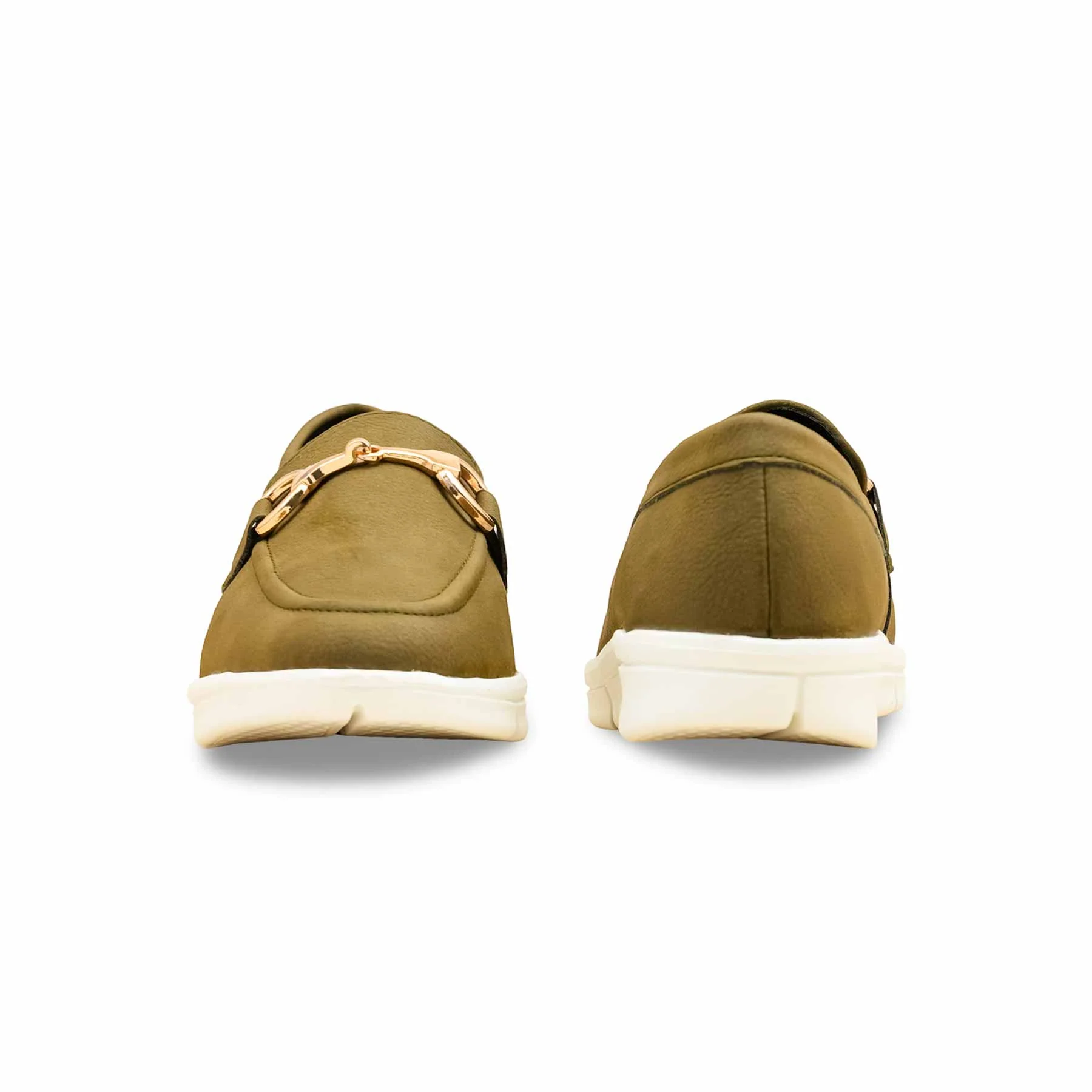 Olive Pumps For Women WN1315 - Image 4