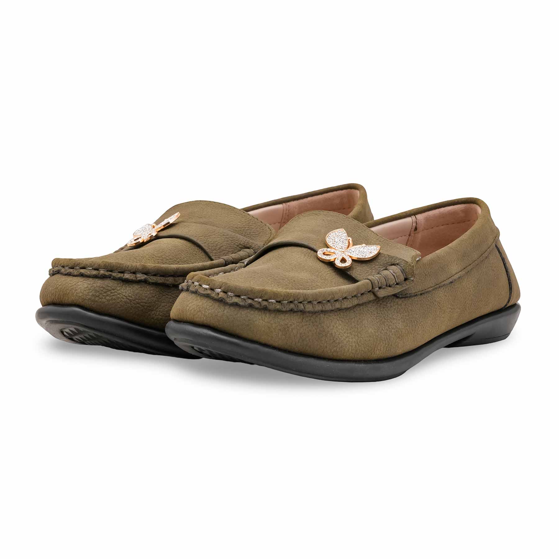 Olive Women Moccasin WN4548 - Image 3