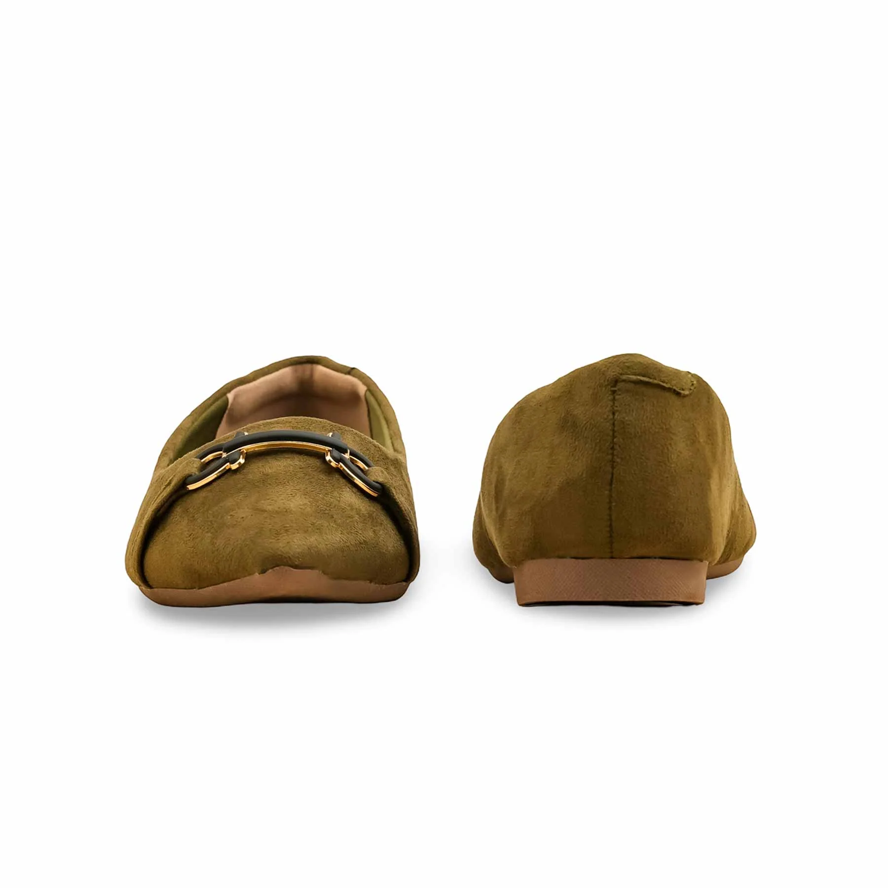 Olive Women Pumps WN1353 - Image 4