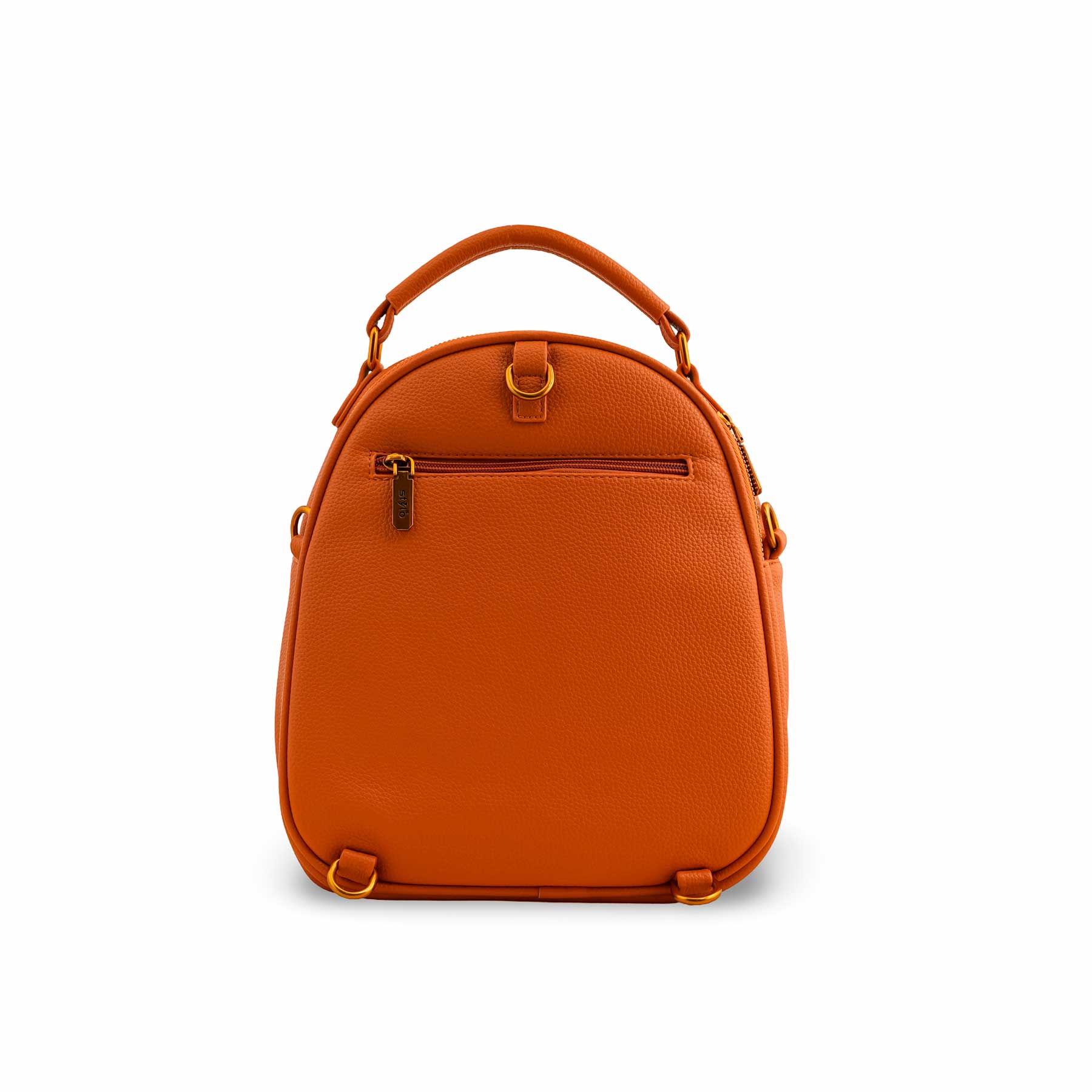 Orange Casual Backpack P36389 - Image 4