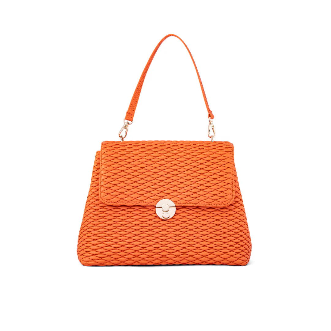 Orange Casual Hand Bag P55633 - Image 2
