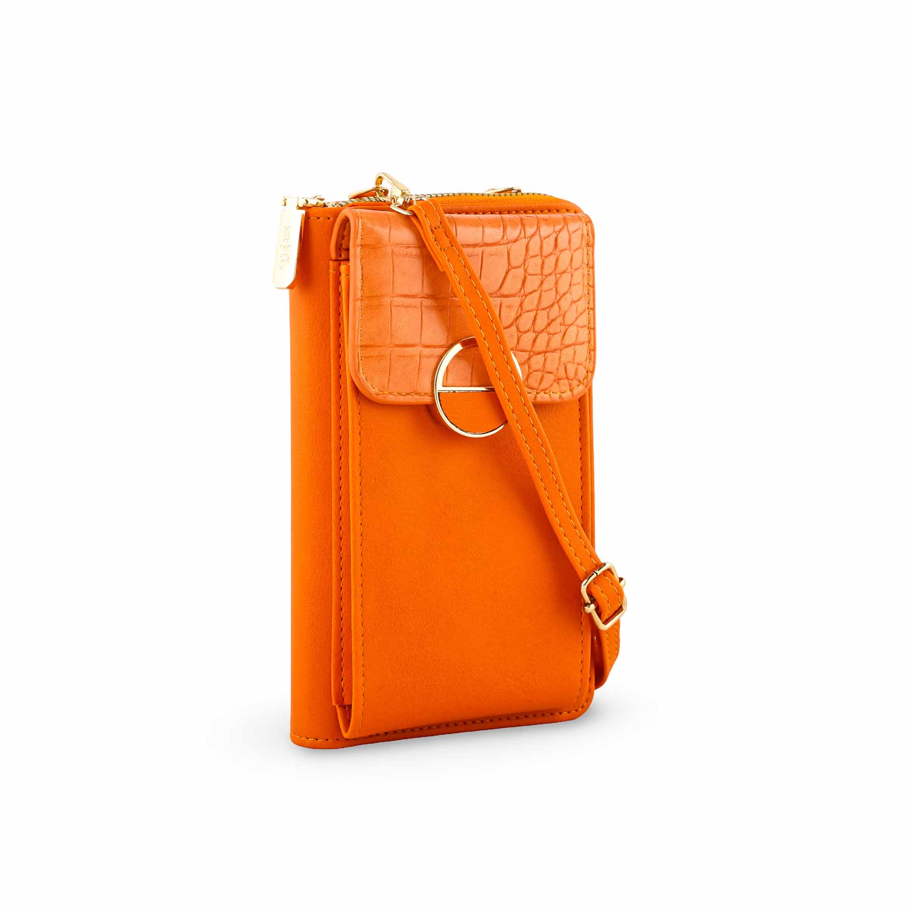 Orange Casual Pouch P97621 - Image 3