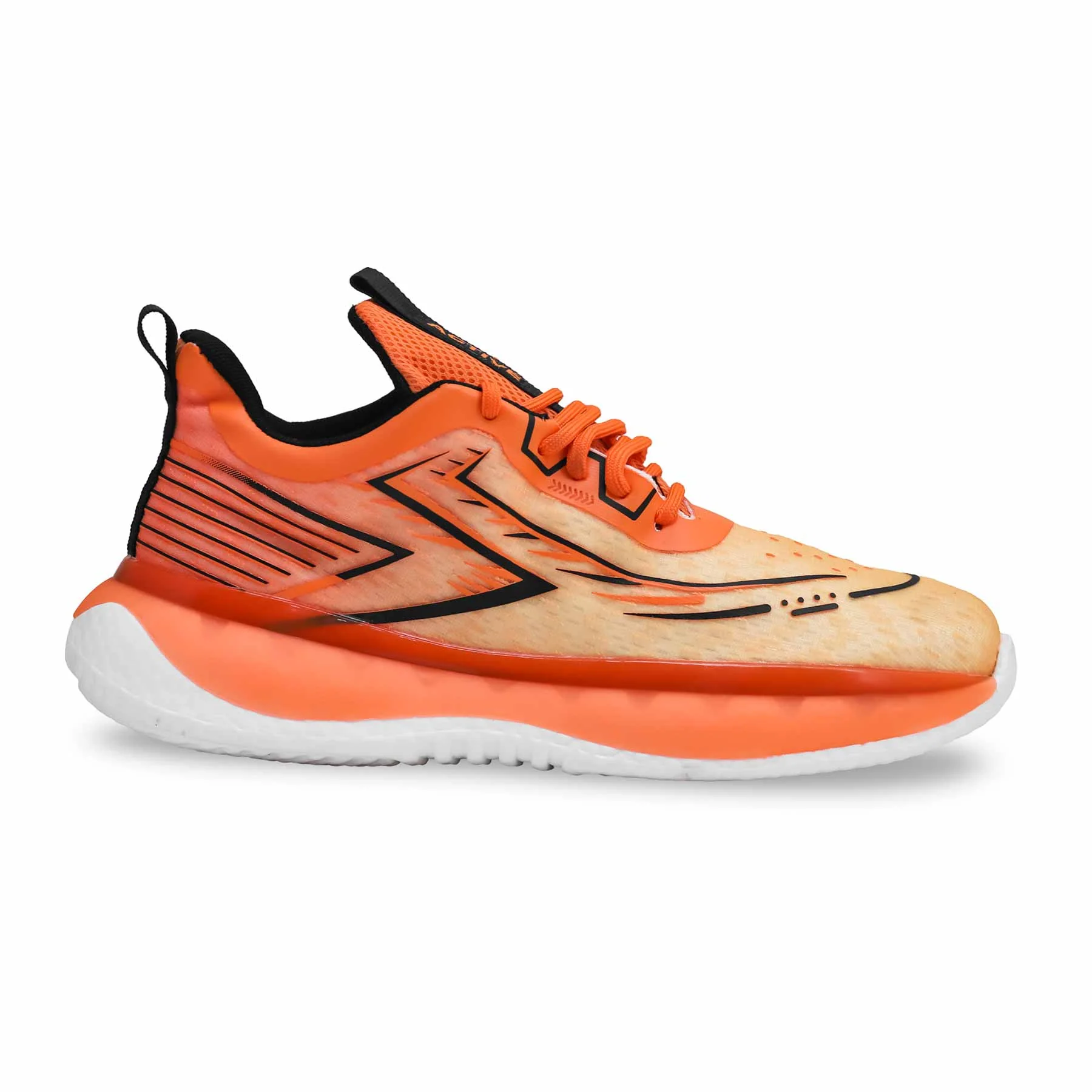 Orange Casual Sneaker AT7343 - Image 2