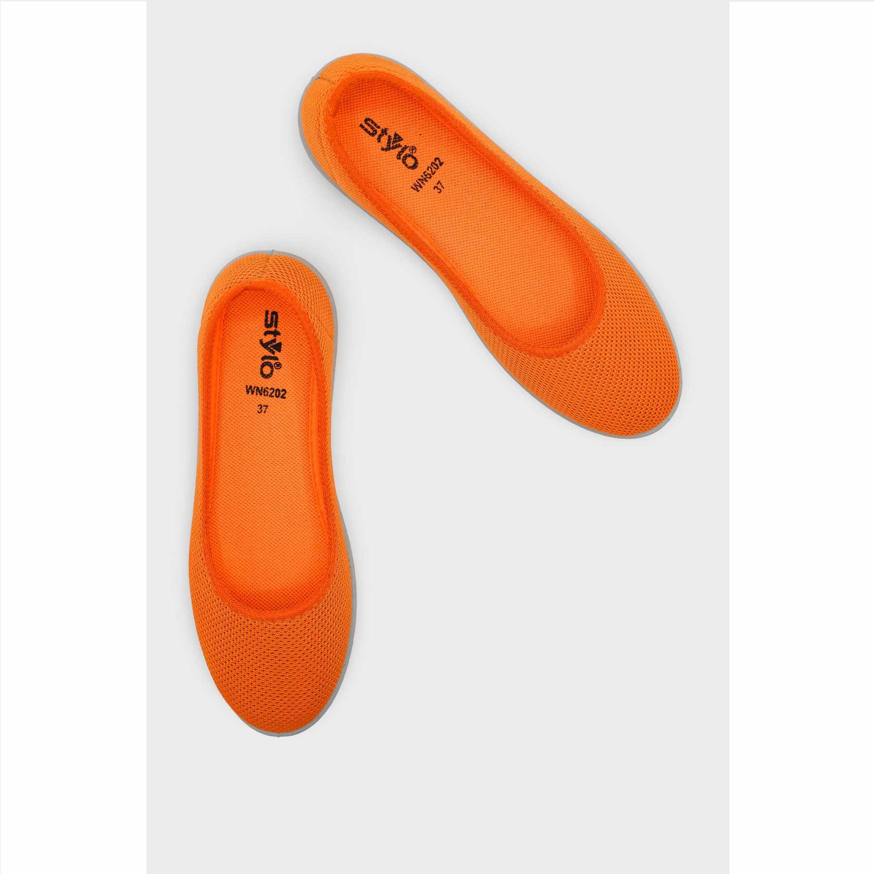Orange Casual Sneaker WN6202 - Image 6