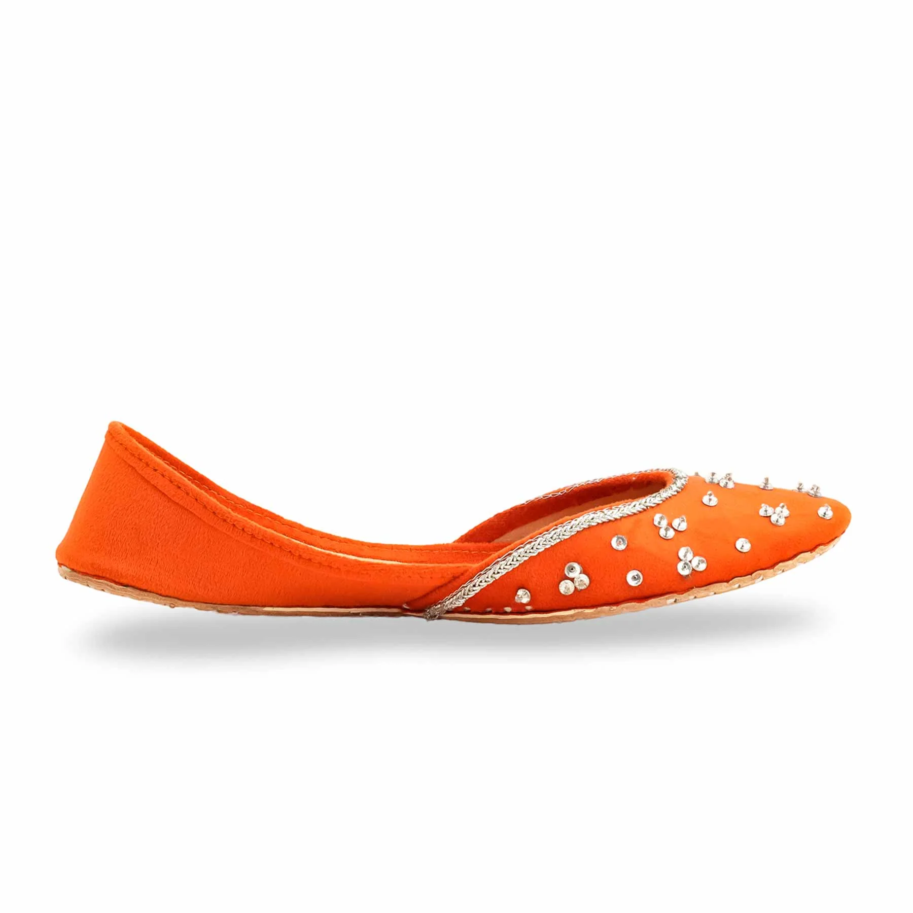 Orange Fancy Khussa For Ladies EC8532 - Image 2