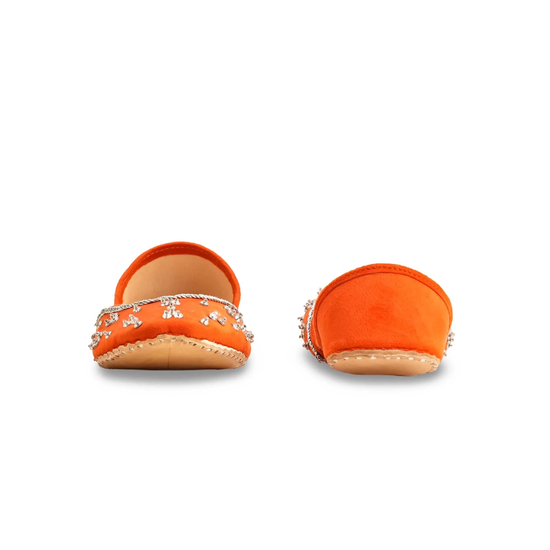 Orange Fancy Khussa For Ladies EC8532 - Image 4