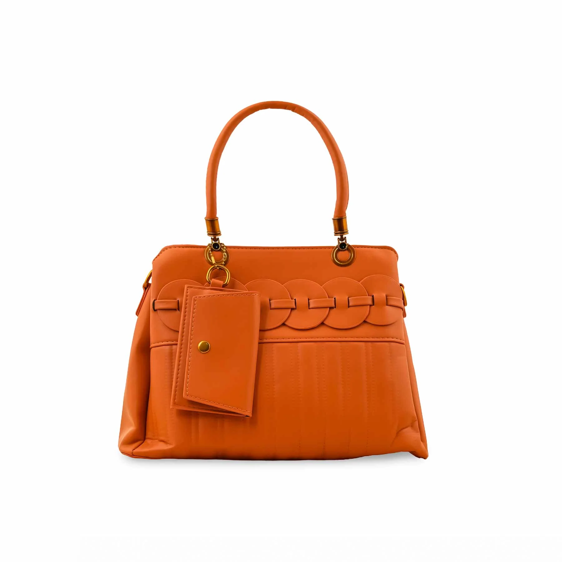 Orange Formal Hand Bag P36151 - Image 2