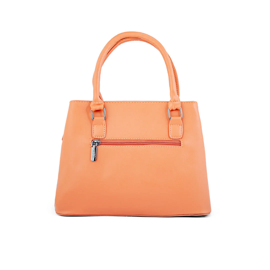 Orange Formal Hand Bag P36245 - Image 4