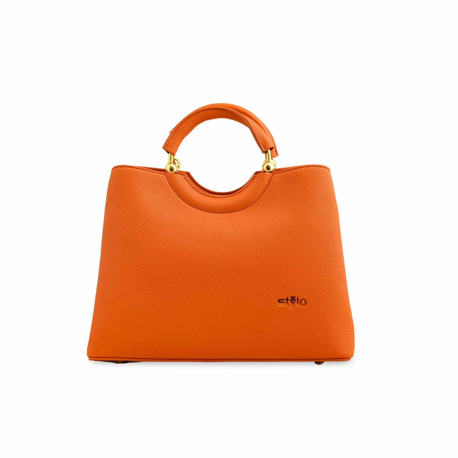 Orange Formal Hand Bag P36385 - Image 2