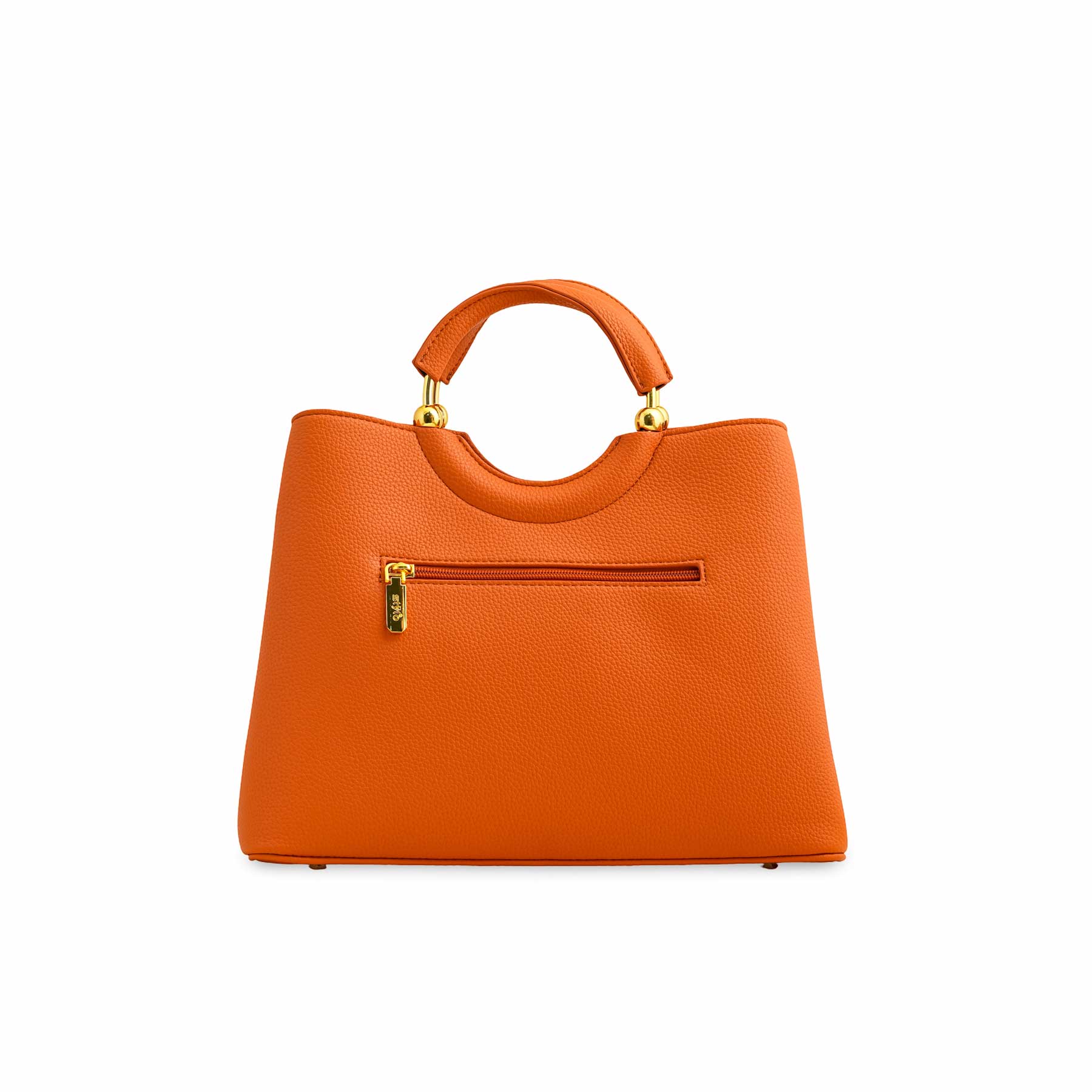 Orange Formal Hand Bag P36385 - Image 4