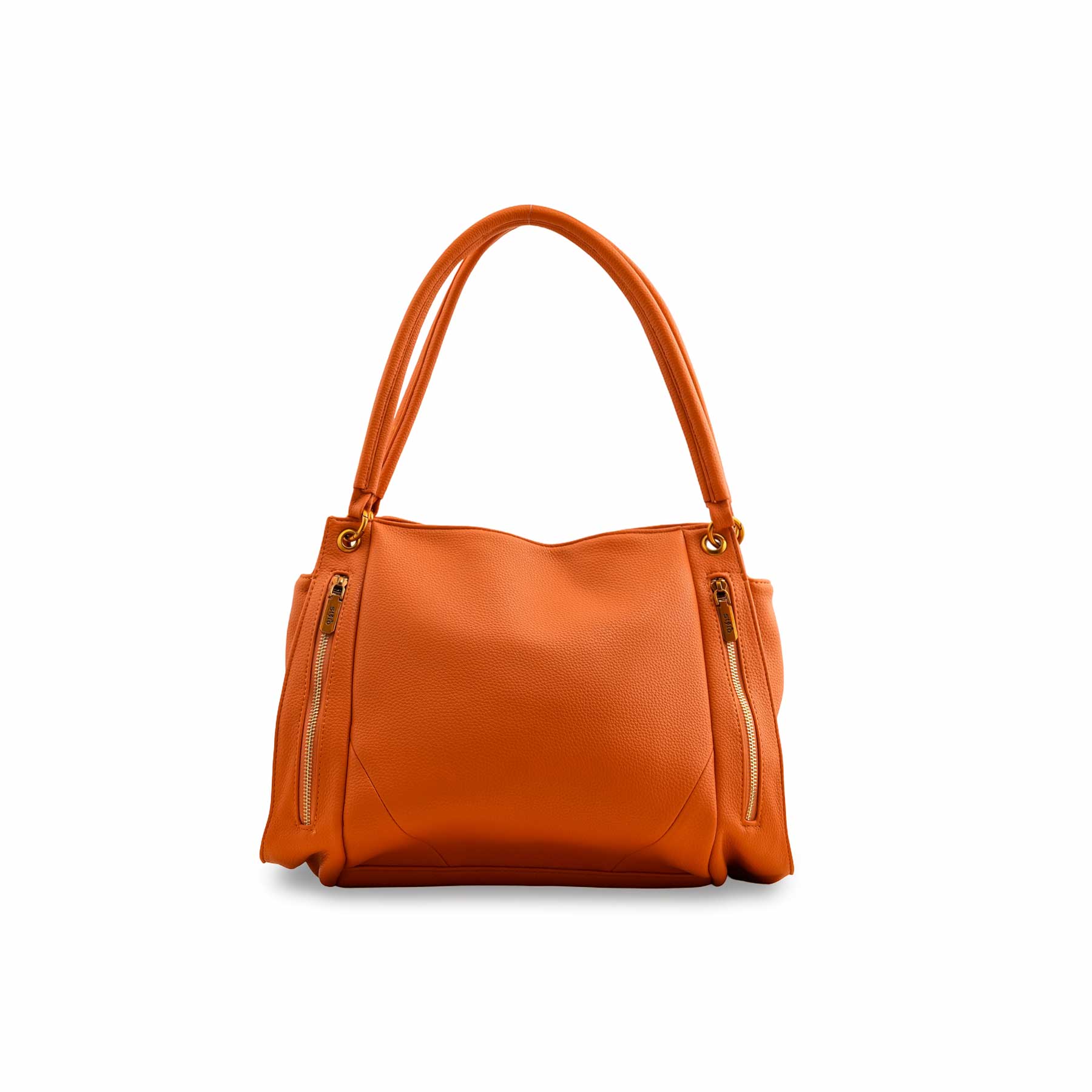 Orange Formal Shoulder Bag P36384 - Image 2