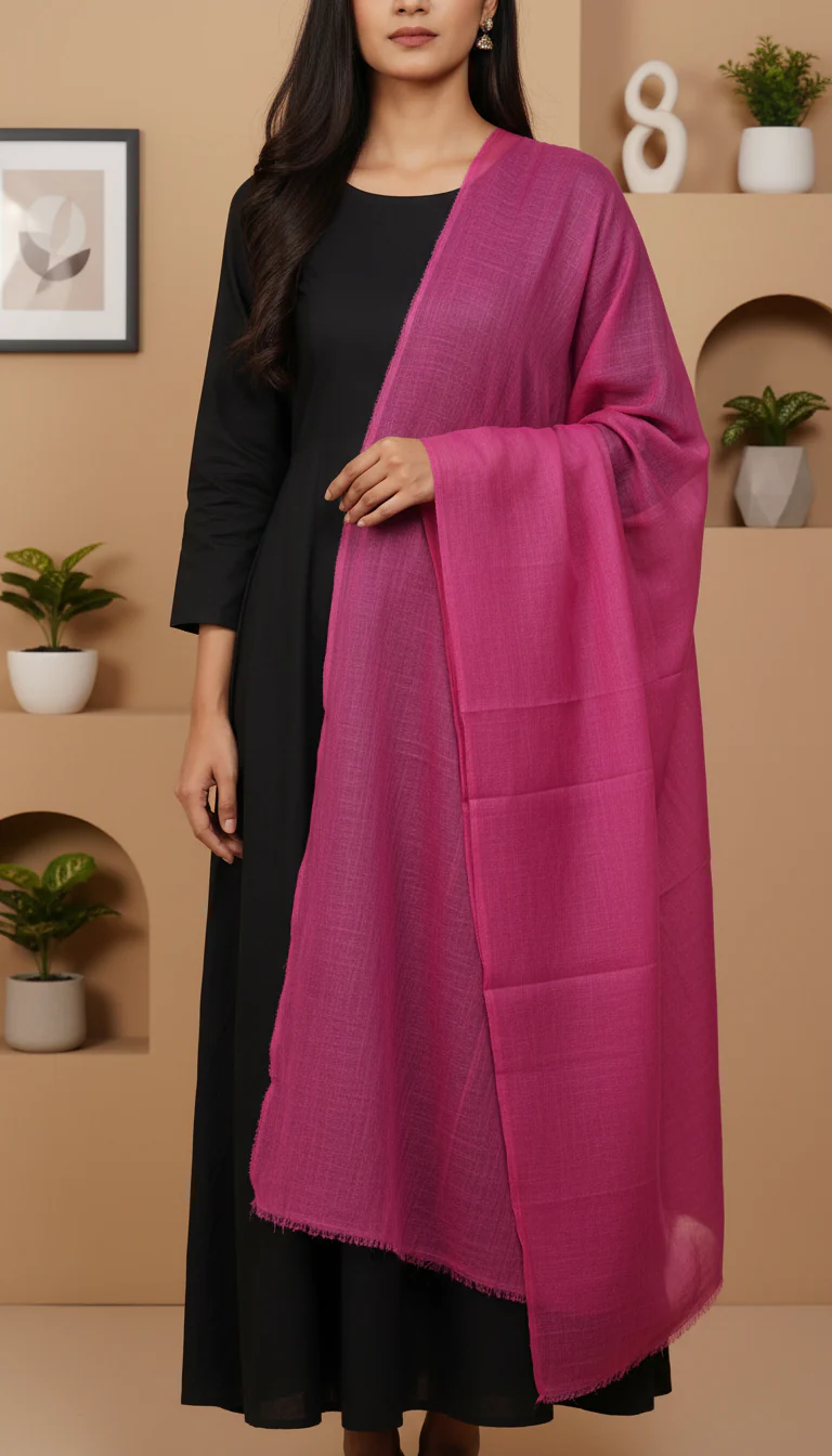 Orange Summer Stole PD6108 - Image 2