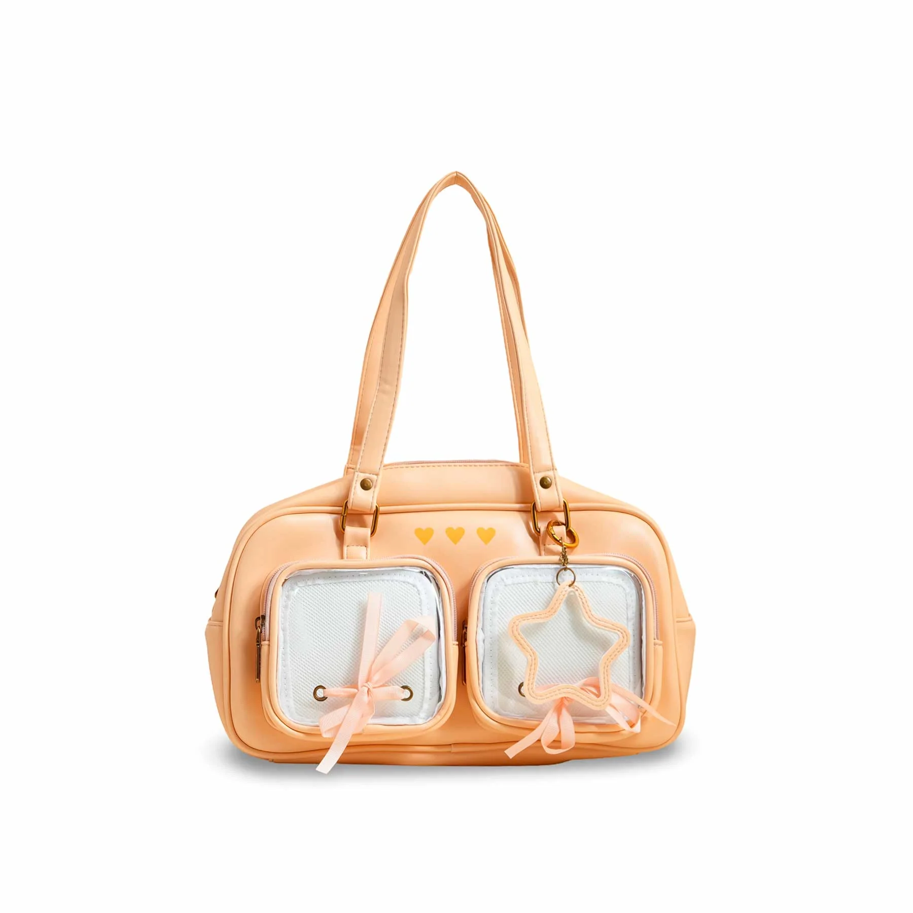 Orange Women Formal Shoulder Bag P36233 - Image 2