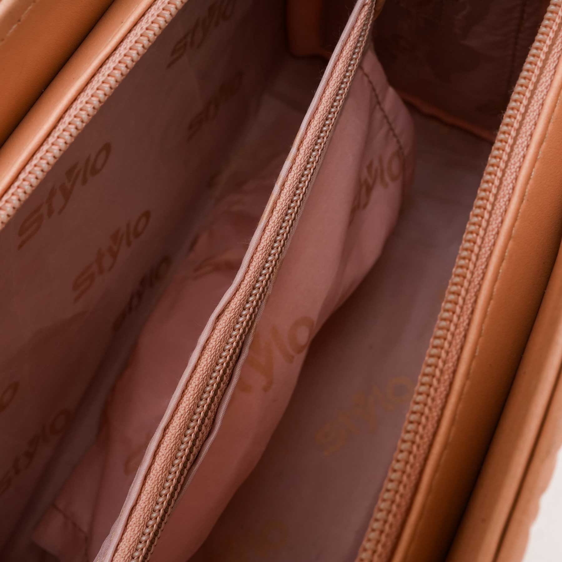 Peach Casual Hand Bag For Women P56224 - Image 6