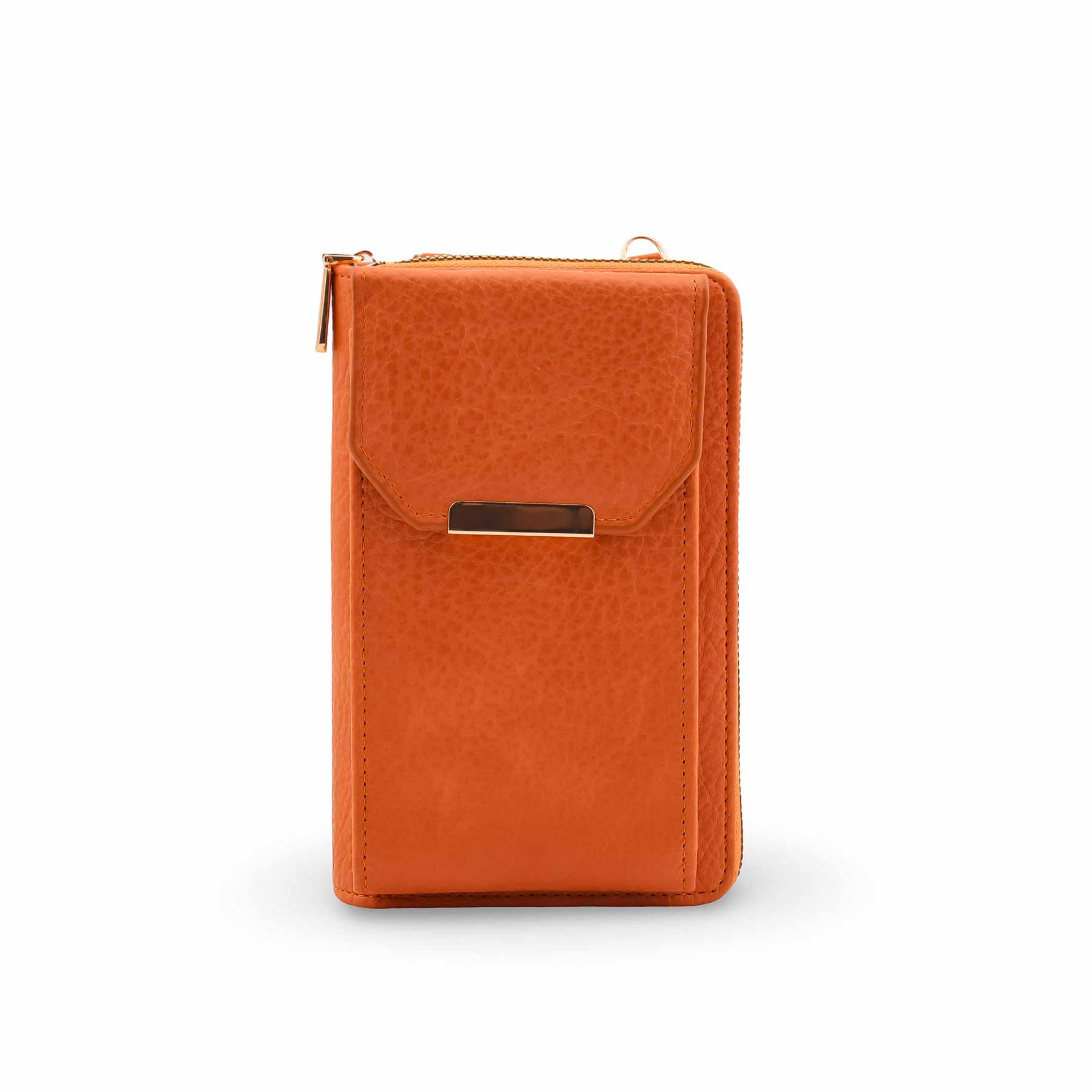Peach Casual Pouch For Ladies P97700 - Image 2