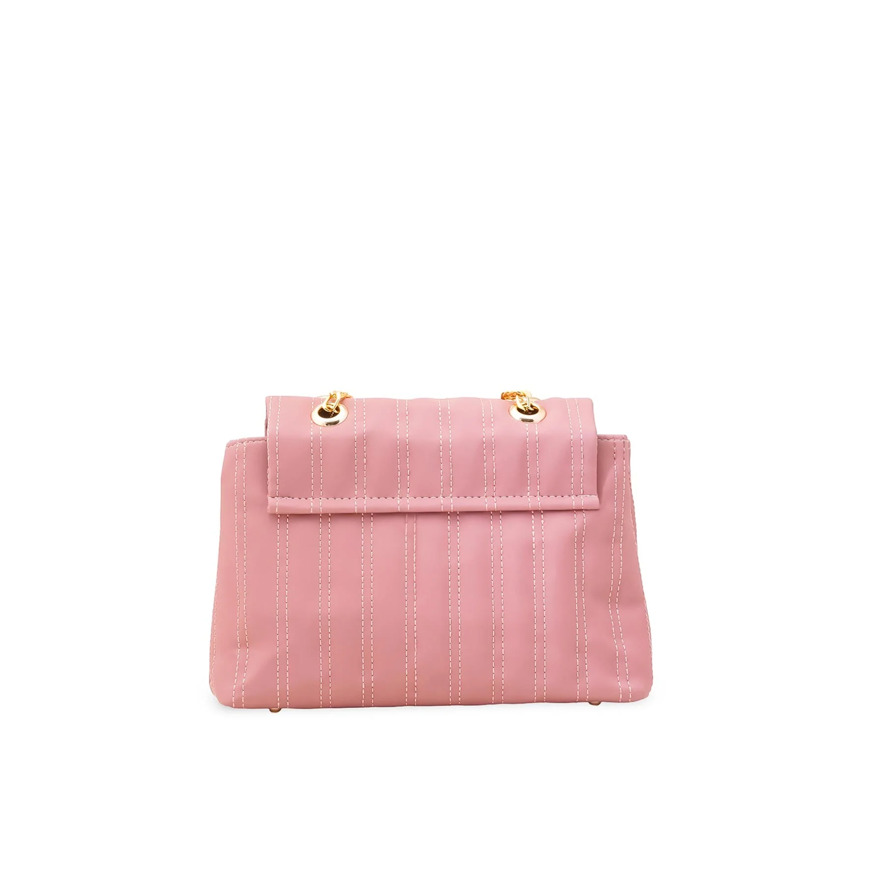 Peach Casual Shoulder Bag For Women P56286 - Image 4