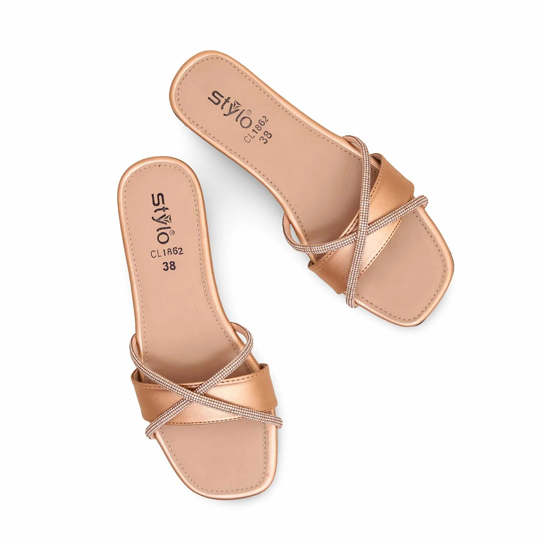 Peach Casual Slipper CL1862 - Image 4