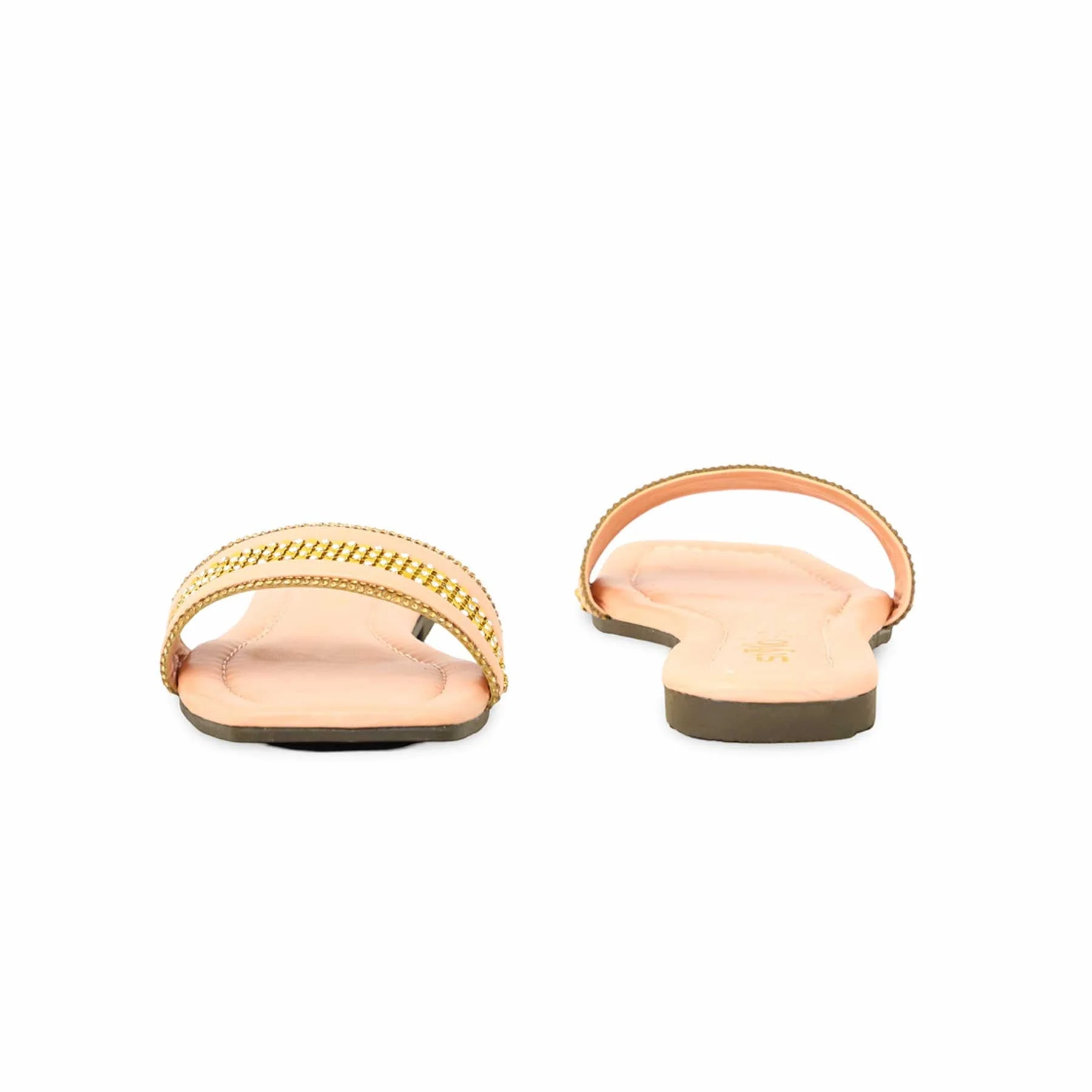 Peach Casual Slipper CL1905 - Image 4