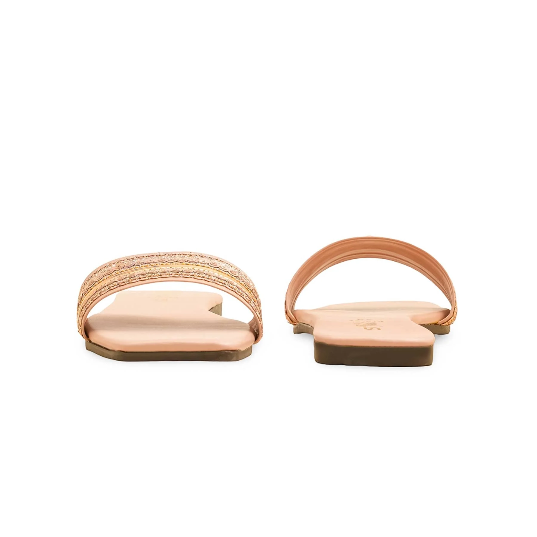 Peach Casual Slipper CL2137 - Image 4